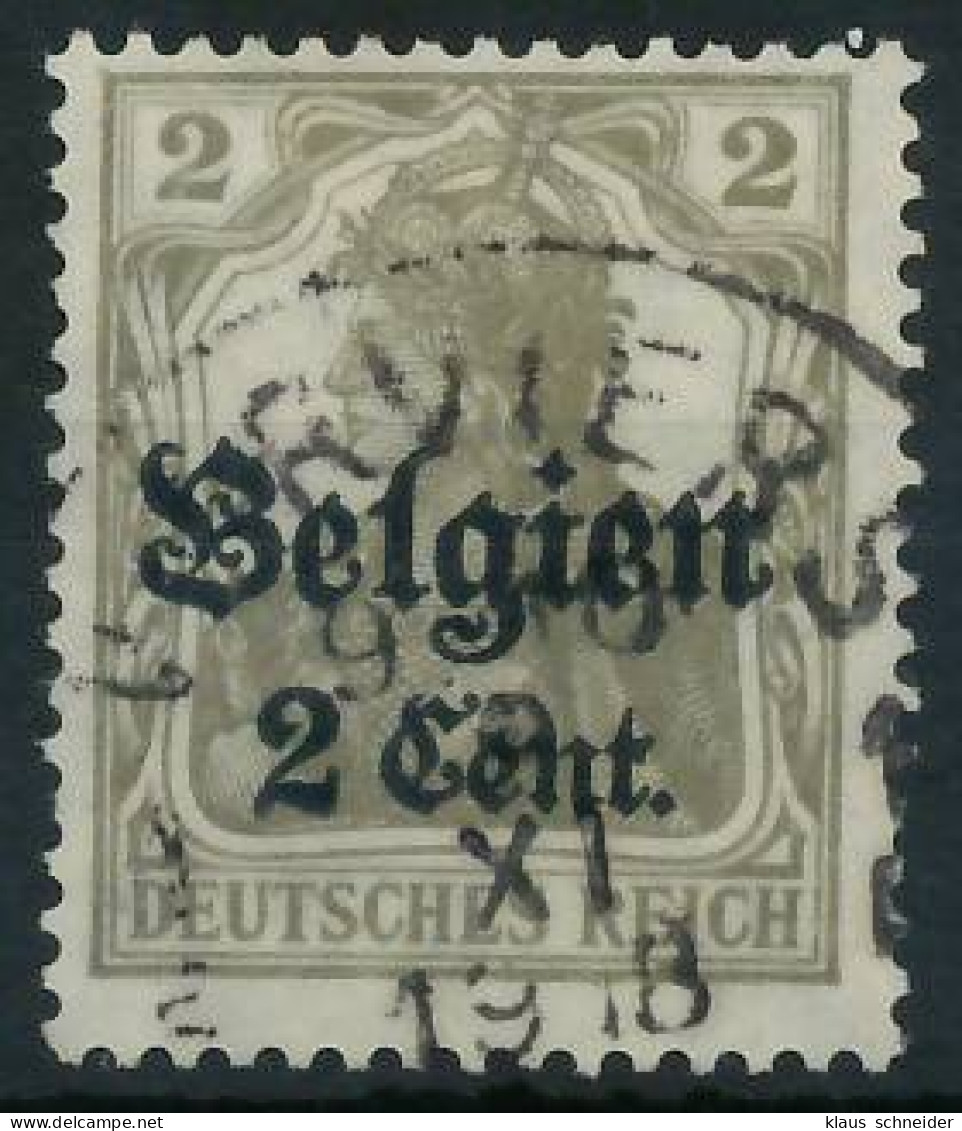 BES. 1WK LANDESPOST BELGIEN Nr 10 Gestempelt X44316A - Occupation 1914-18