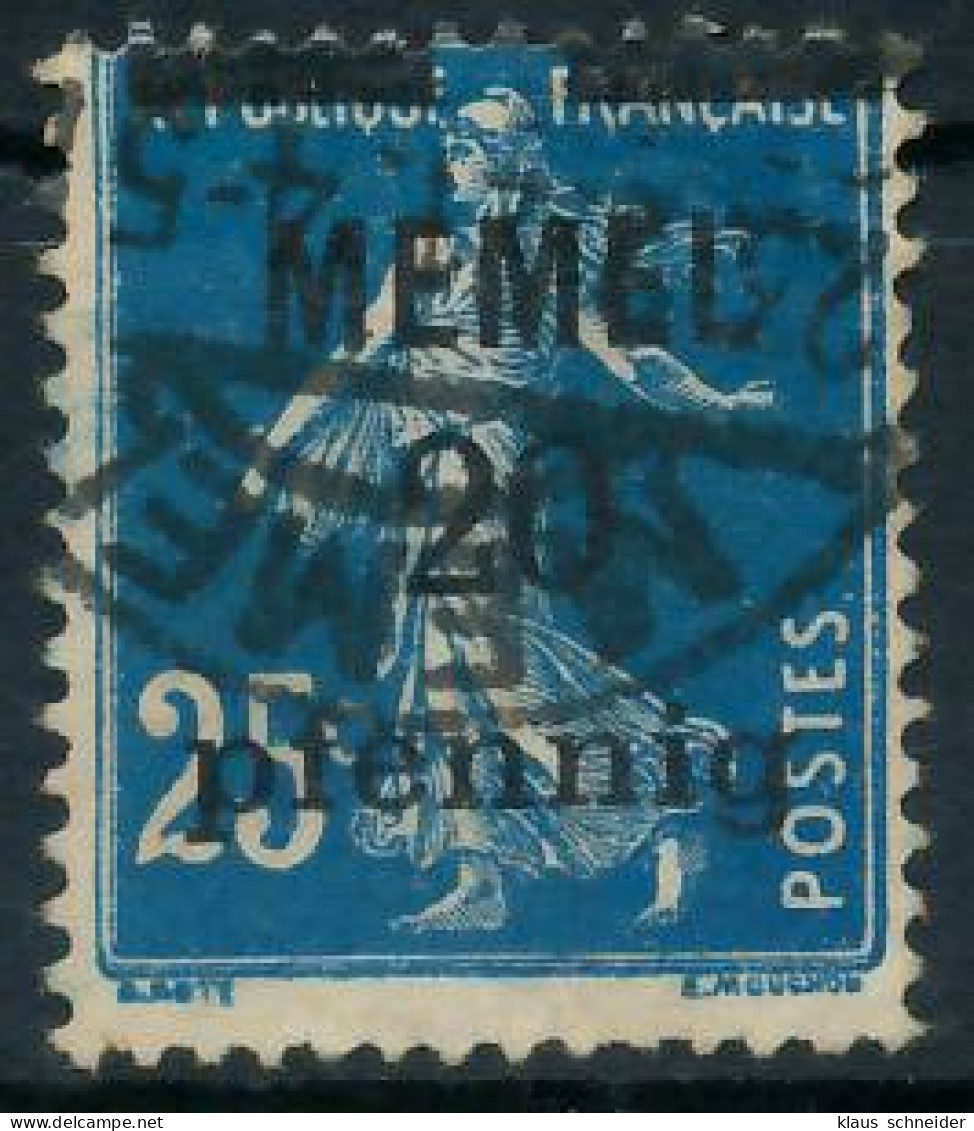 MEMEL 1920 Nr 20b Gestempelt X44773E - Memelland 1923