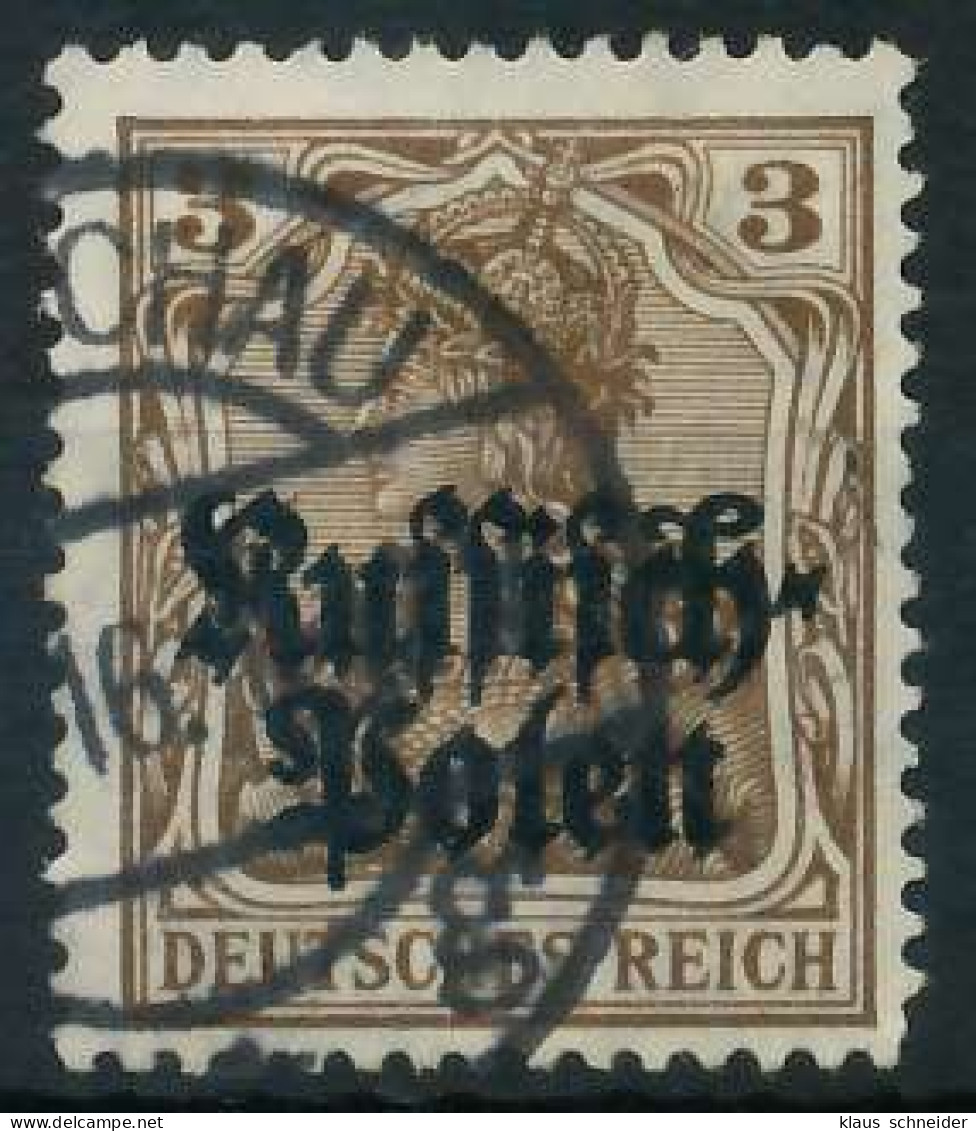 BES. 1WK D-POST IN POLEN Nr 1 Gestempelt X462D36 - Occupazione 1914 – 18