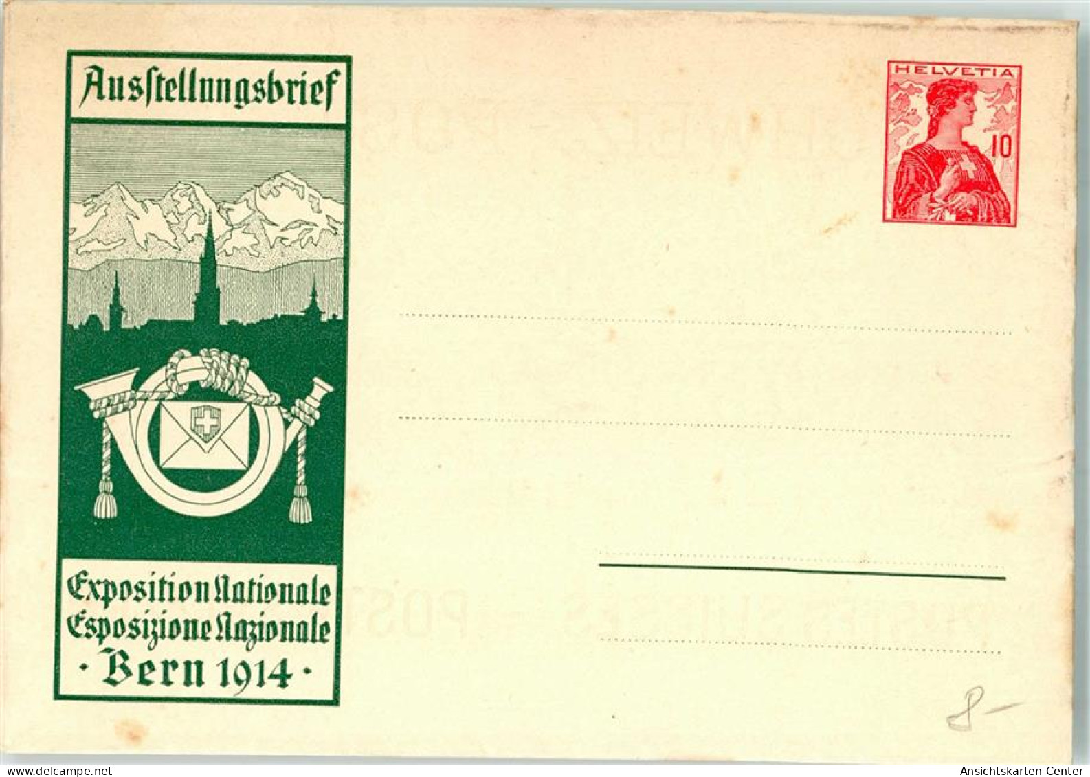 39618009 - Bern Berne - Andere & Zonder Classificatie