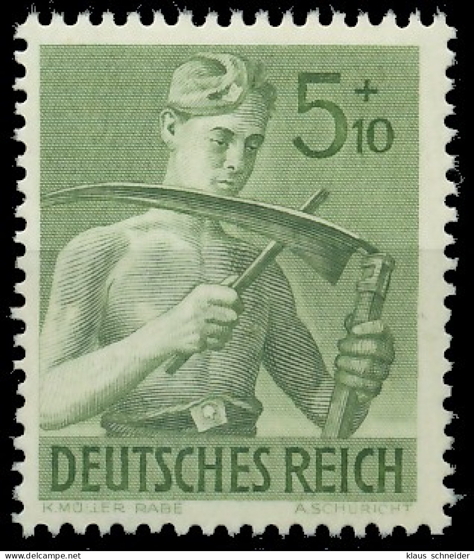 DEUTSCHES REICH 1943 Nr 851 Postfrisch S1453A2 - Ongebruikt