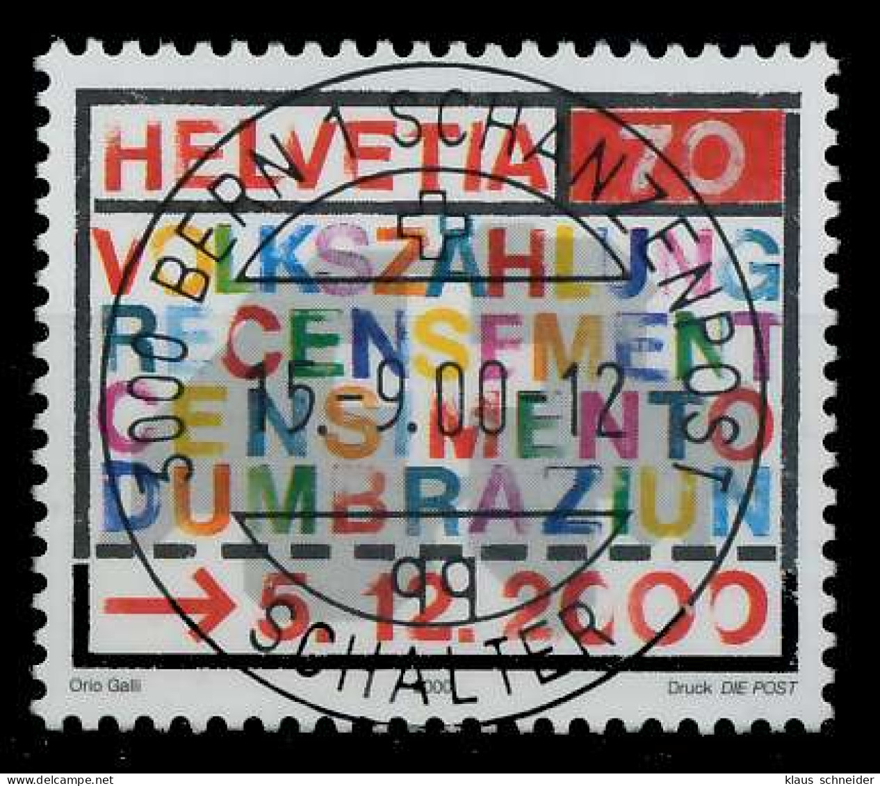 SCHWEIZ 2000 Nr 1730 Zentrisch Gestempelt X64C39A - Used Stamps