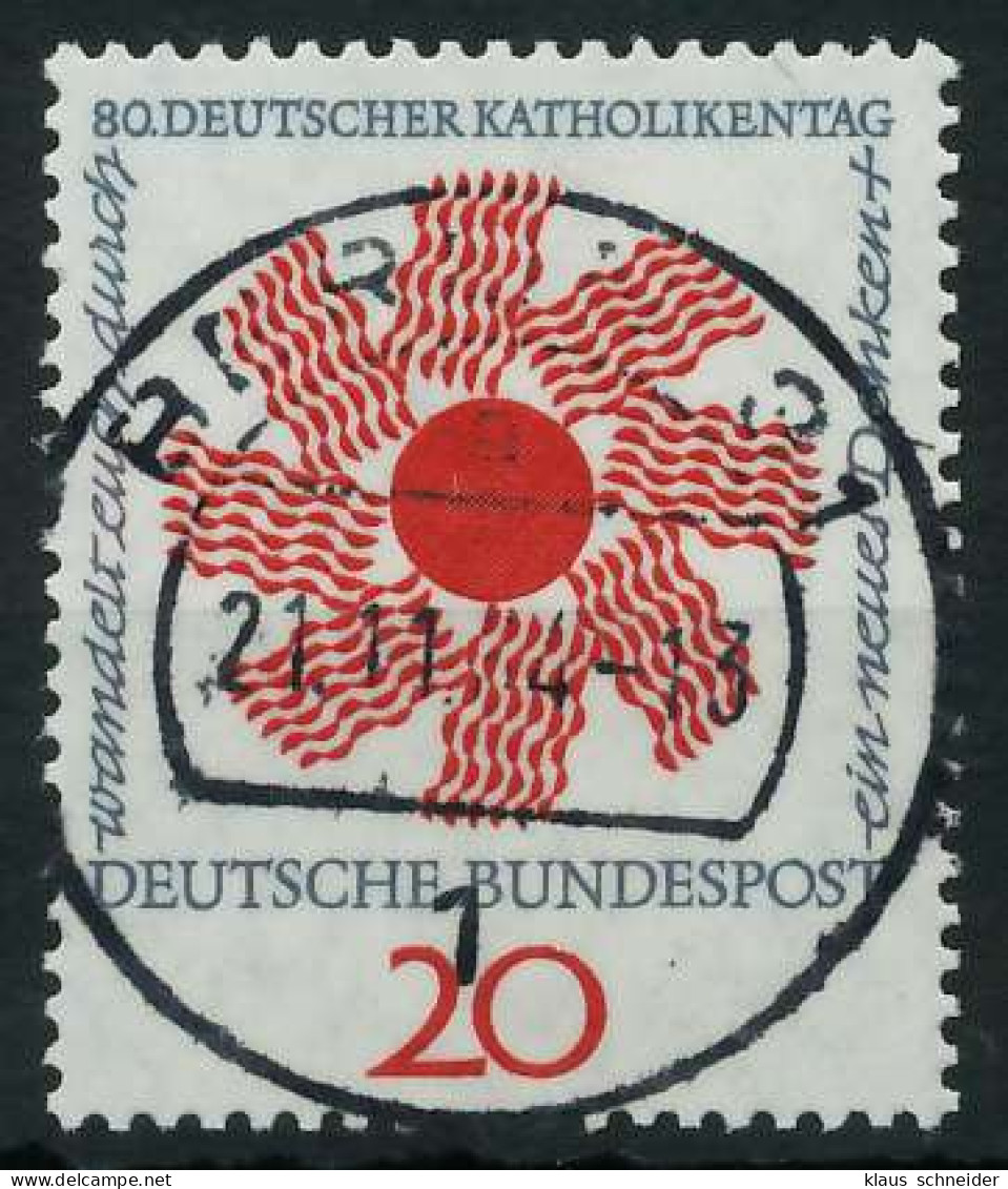 BRD BUND 1964 Nr 444 Zentrisch Gestempelt X69B5B6 - Oblitérés