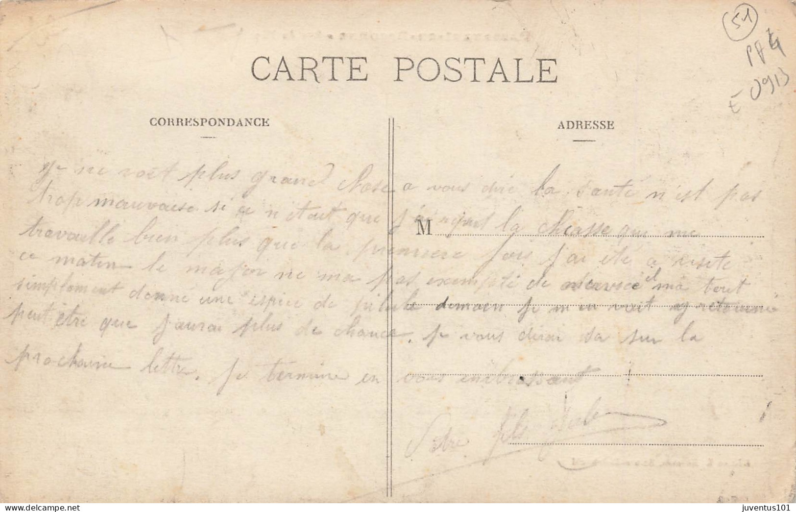 CPA Passavant En Argonne-Rue Du Pâquis     L2910 - Other & Unclassified