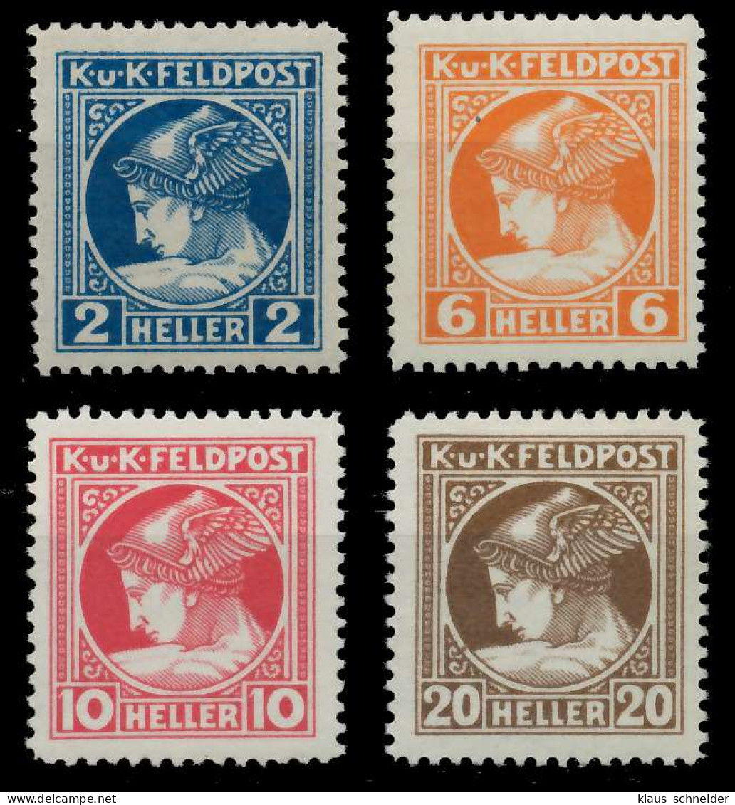 ÖSTERREICH UNGARISCHE FELDPOST Nr 49A-52A Postfrisch X73AD4A - Sonstige & Ohne Zuordnung