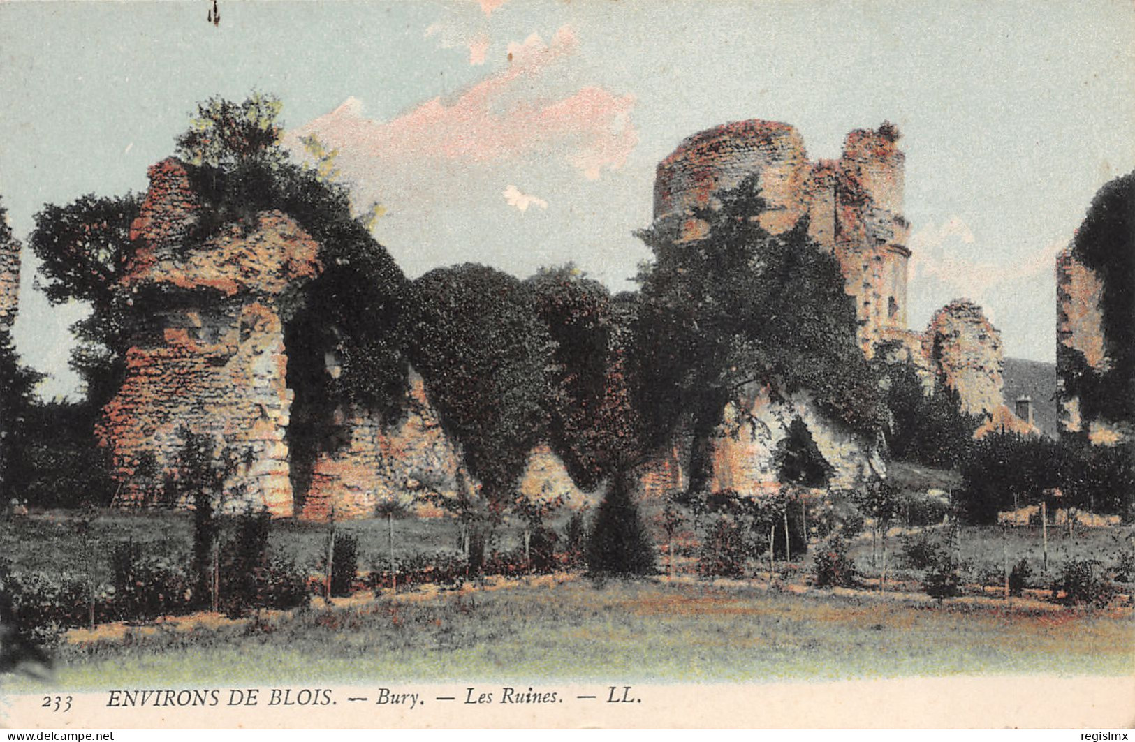 41-BURY LES RUINES-N°T1163-C/0163 - Other & Unclassified