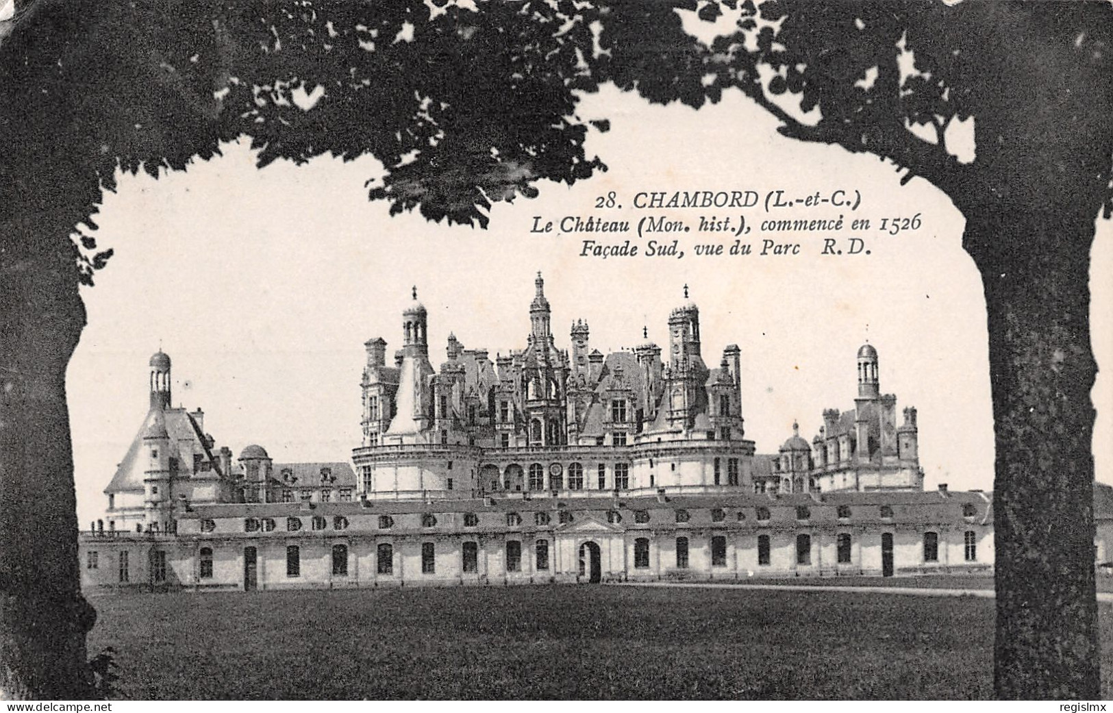 41-CHAMBORD LE CHÂTEAU-N°T1163-C/0097 - Chambord