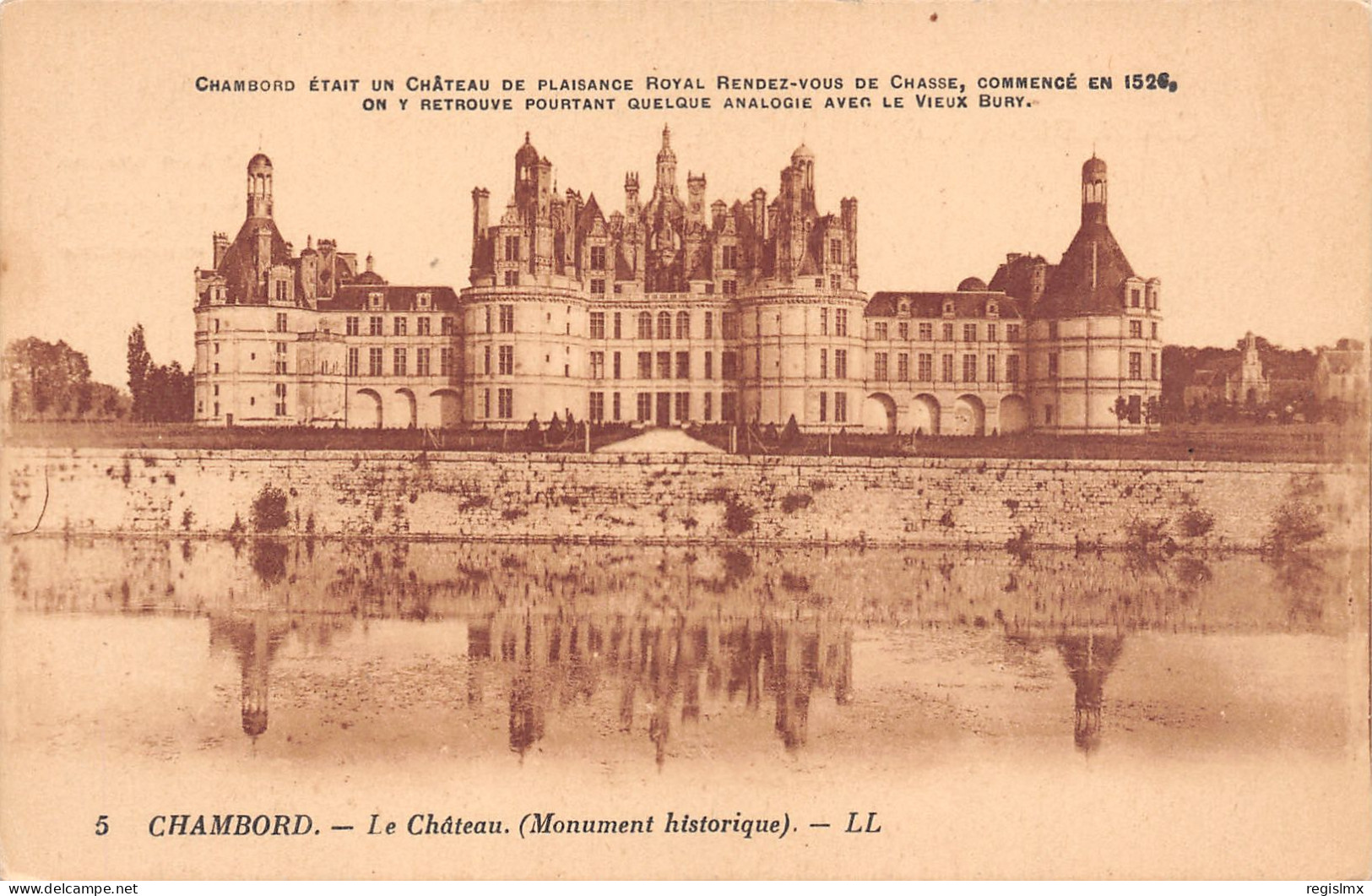 41-CHAMBORD LE CHÂTEAU-N°T1163-C/0089 - Chambord