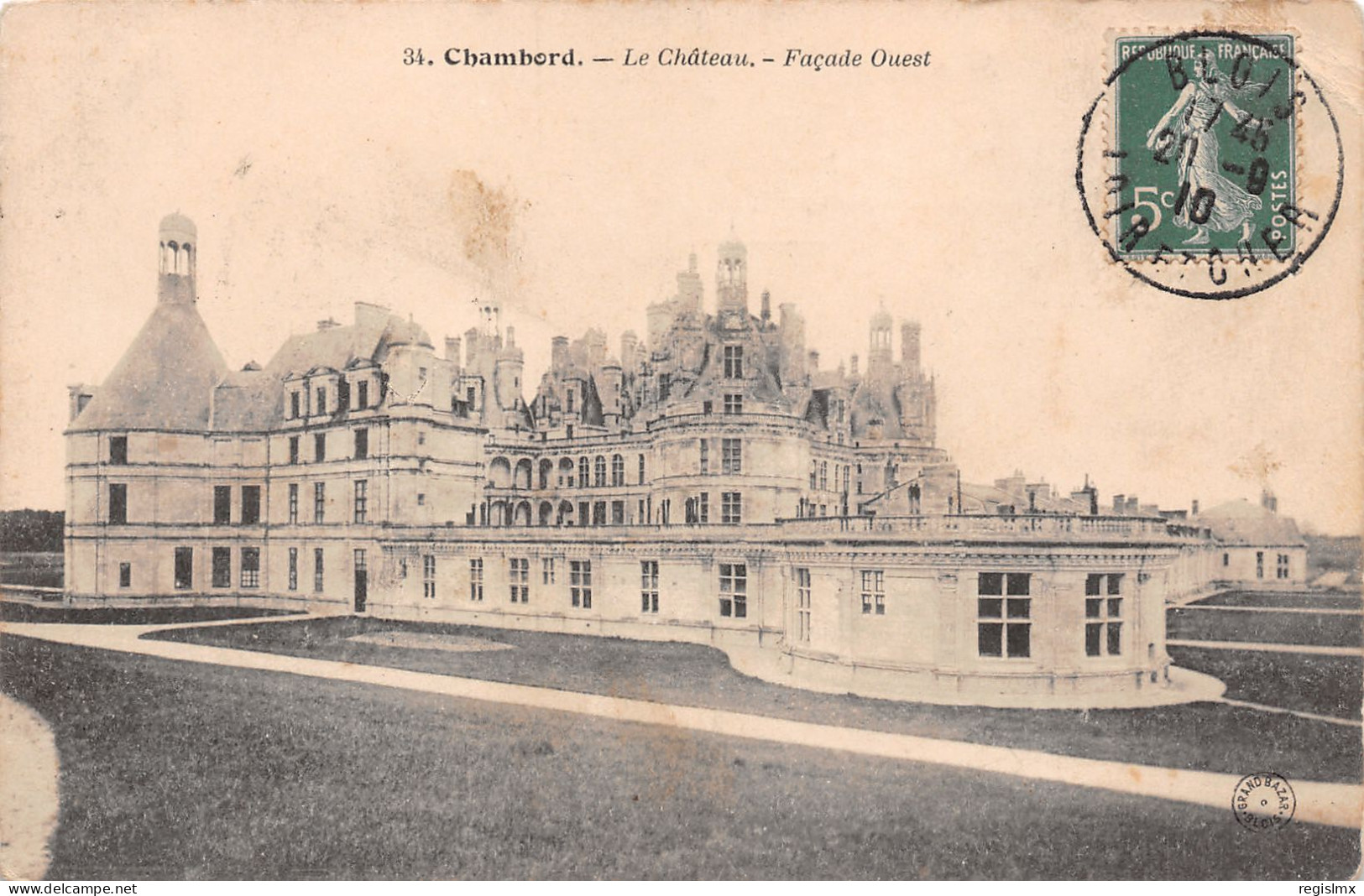 41-CHAMBORD LE CHÂTEAU-N°T1163-C/0049 - Chambord