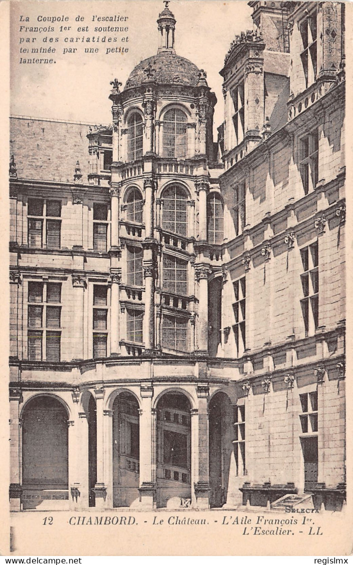 41-CHAMBORD LE CHÂTEAU-N°T1163-C/0011 - Chambord