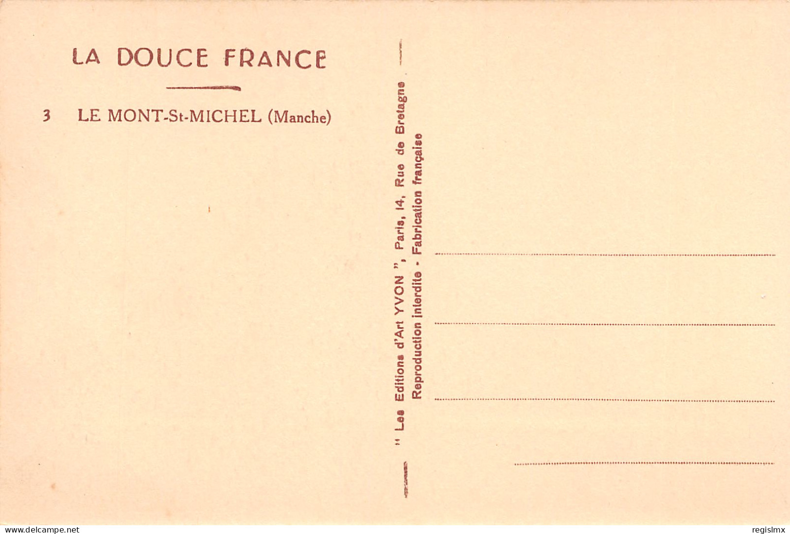 50-LE MONT SAINT MICHEL-N°T1163-B/0299 - Le Mont Saint Michel