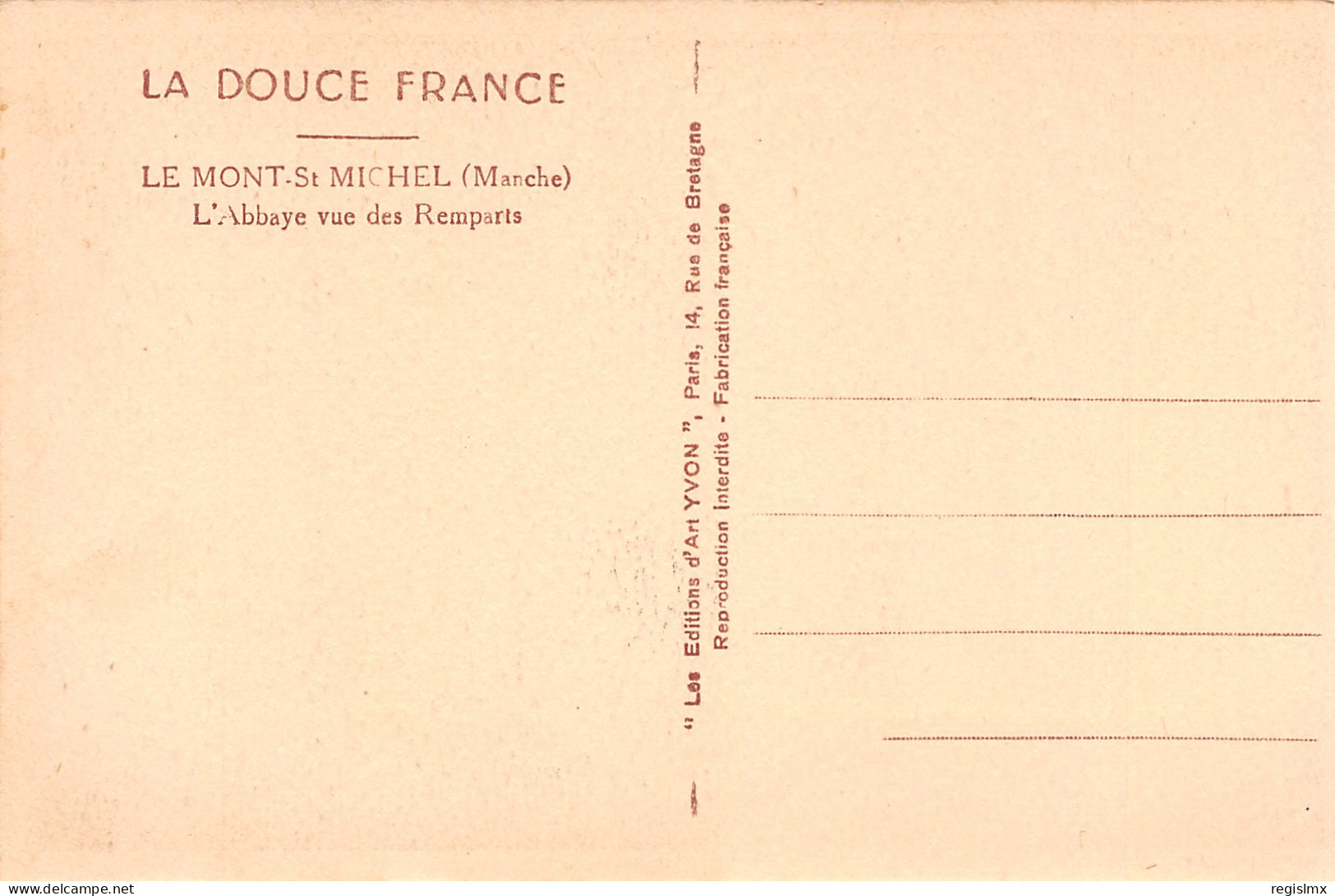 50-LE MONT SAINT MICHEL-N°T1163-B/0291 - Le Mont Saint Michel