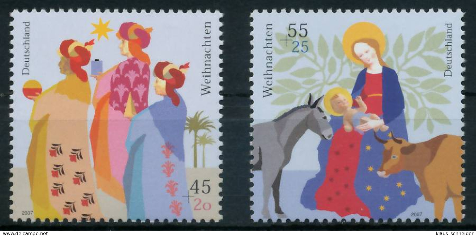 BRD BUND 2007 Nr 2626-2627 Postfrisch S3EF4AA - Unused Stamps