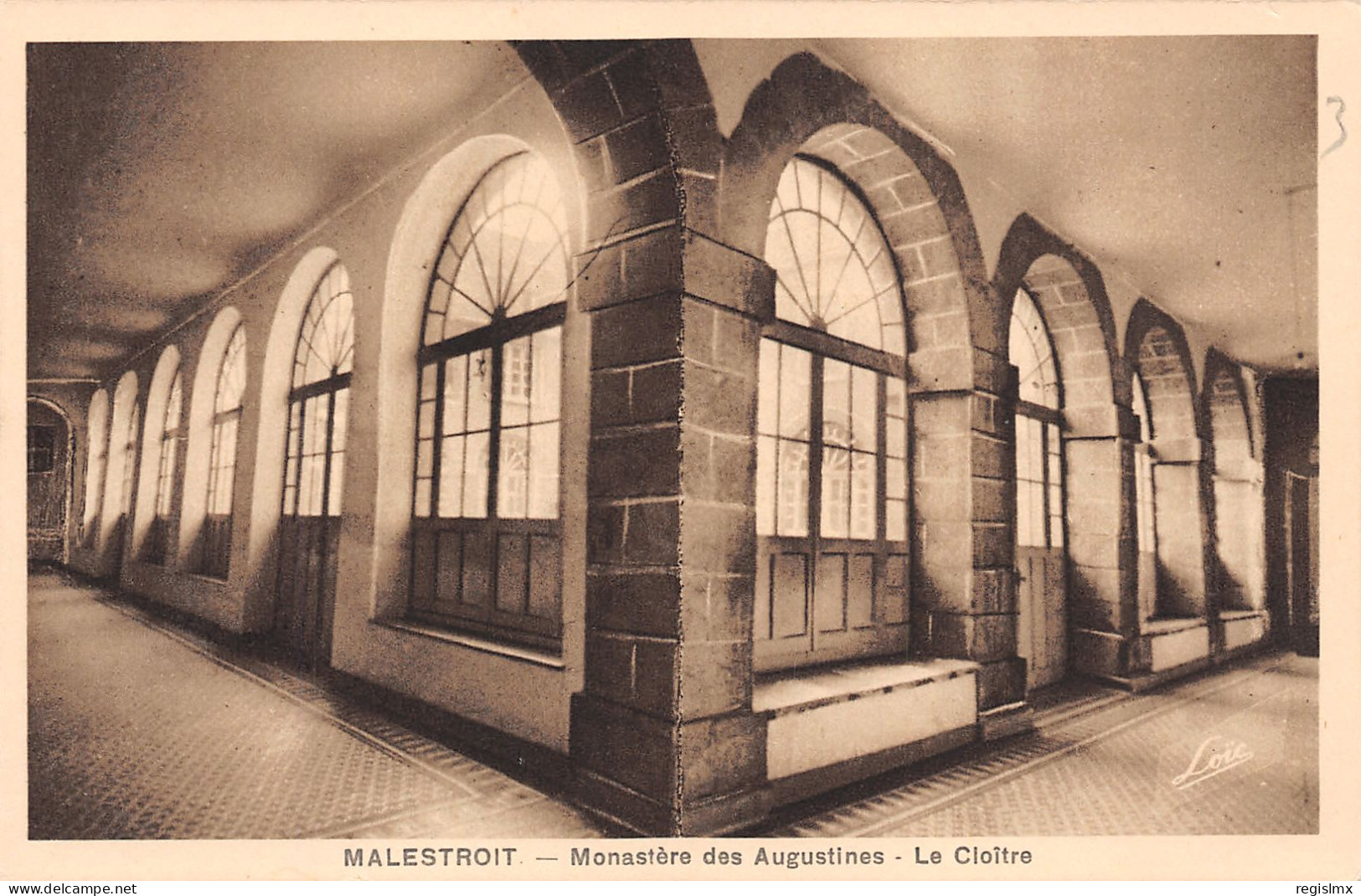 56-MALESTROIT MONASTERE DES AUGUSTINES-N°T1163-E/0227 - Malestroit