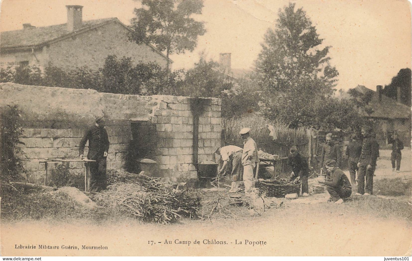 CPA Au Camp De Chalons-La Popotte-17     L2910 - Camp De Châlons - Mourmelon