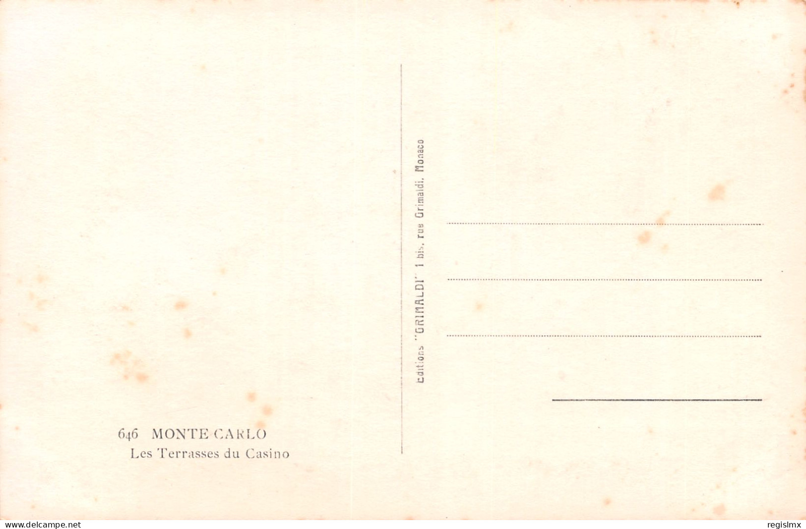 98-MONTE CARLO-N°T1163-E/0113 - Other & Unclassified