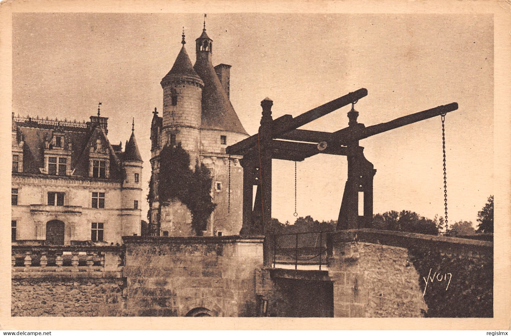 37-CHENONCEAUX-N°T1163-H/0147 - Chenonceaux