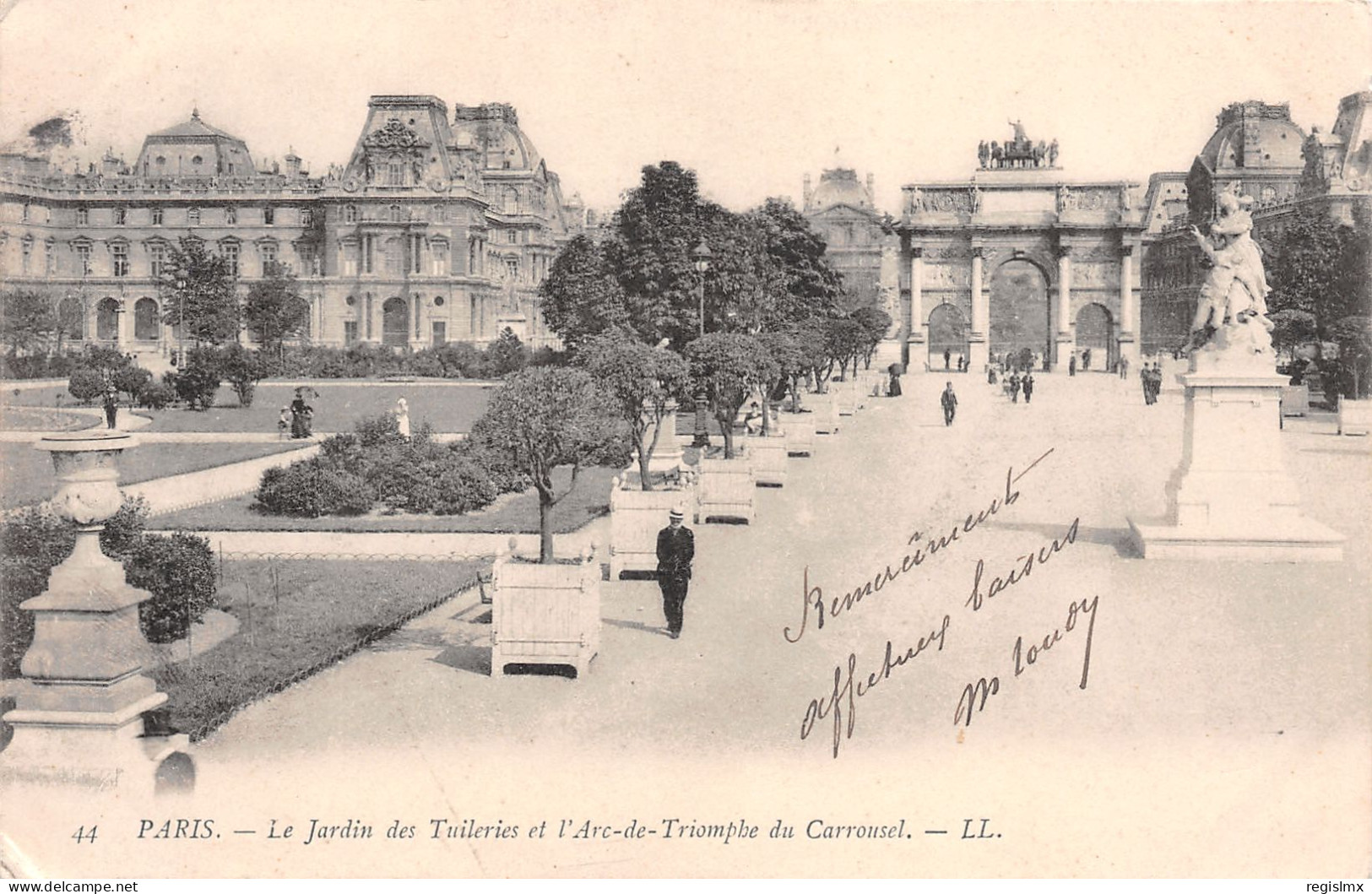 75-PARIS LE JARDIN DES TUILERIES-N°T1163-G/0281 - Other & Unclassified