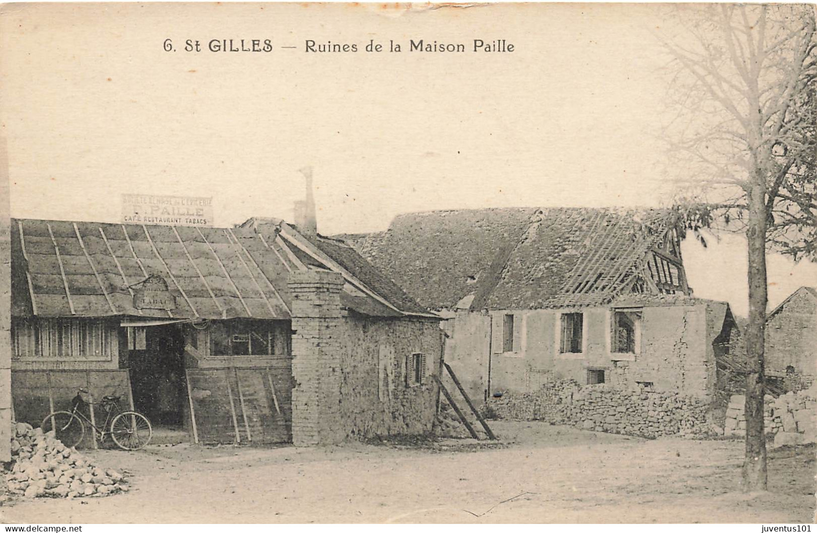 CPA St-Gilles-Ruines De La Maison Paille-6     L2910 - Other & Unclassified