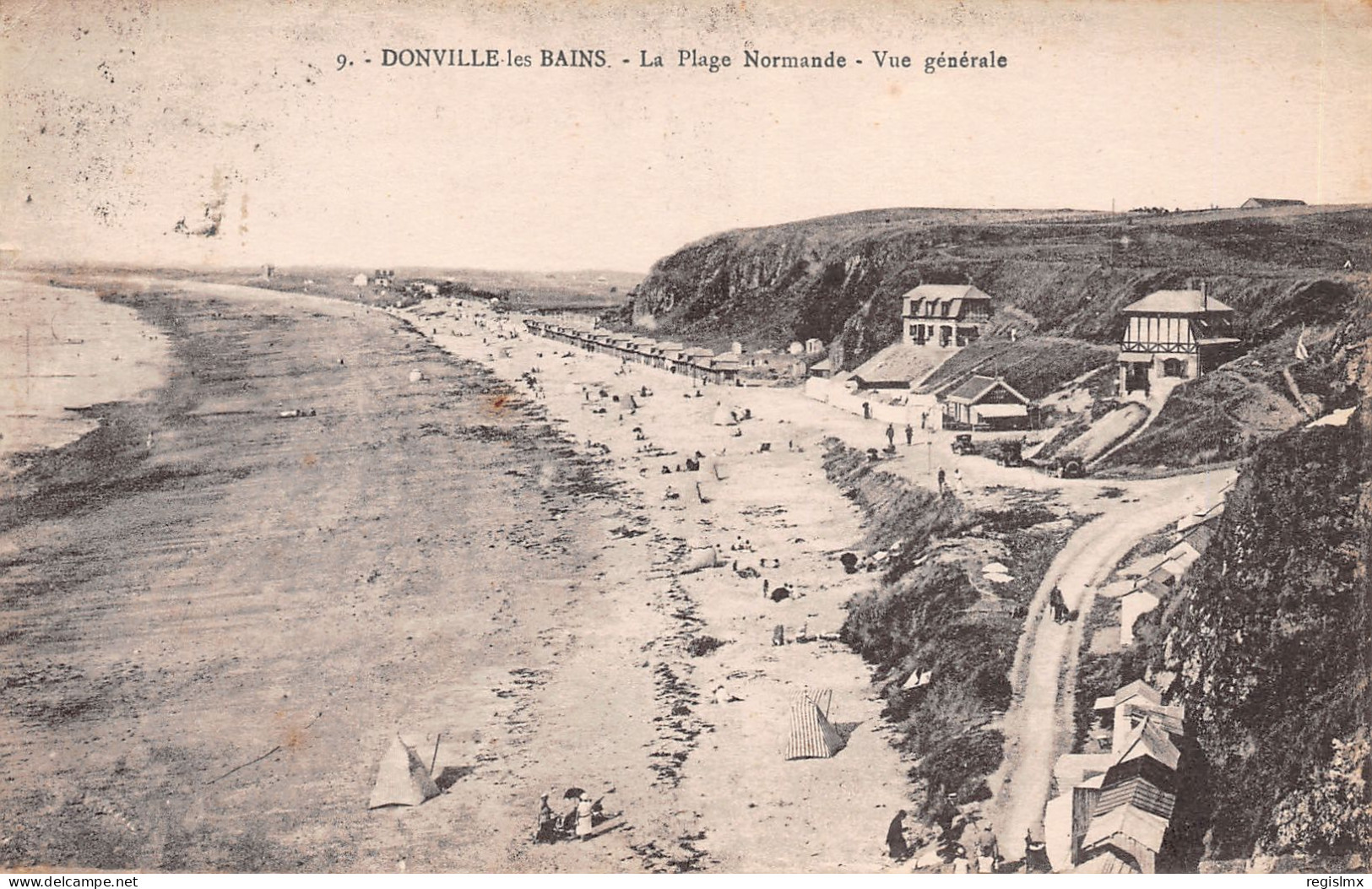 50-DONVILLE LES BAINS-N°T1163-G/0059 - Other & Unclassified