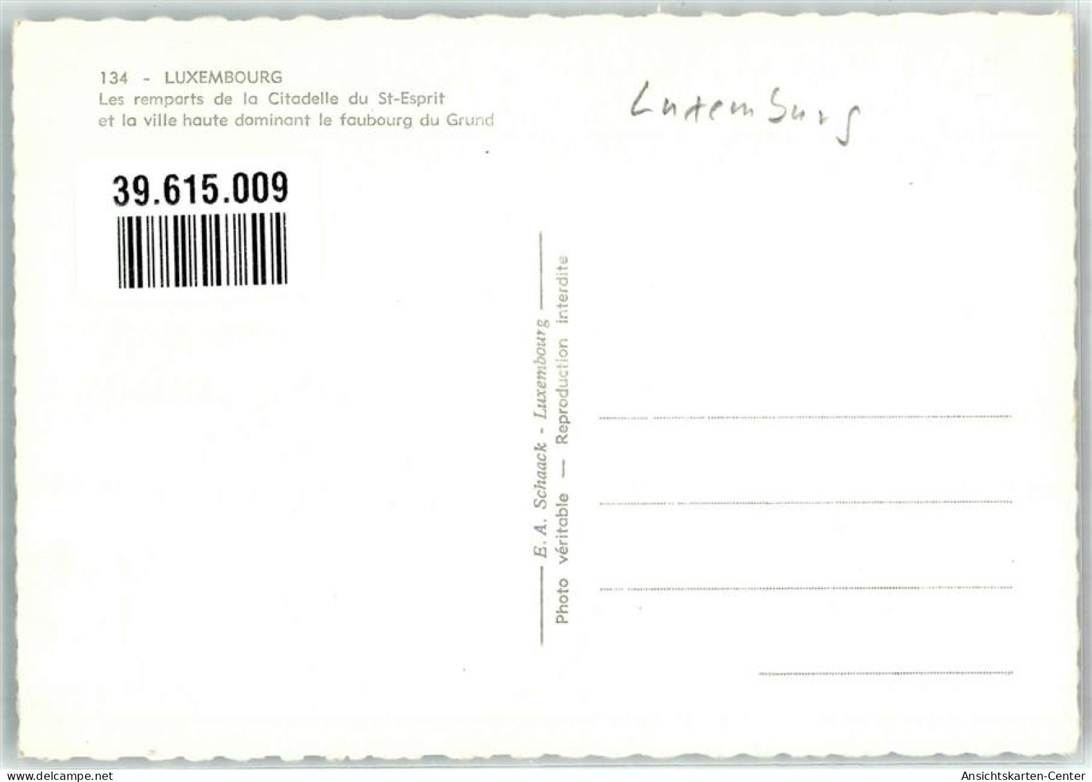 39615009 - Luxembourg Luxemburg - Autres & Non Classés