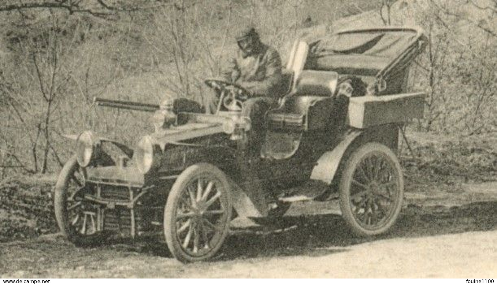 RARE CARTE MENU Coupe Gordon Bennett 1905 CIRCUIT MICHELIN ROUTE EN CORNICHE ET VIRAGES APRES PONTAUMUR - Autres & Non Classés