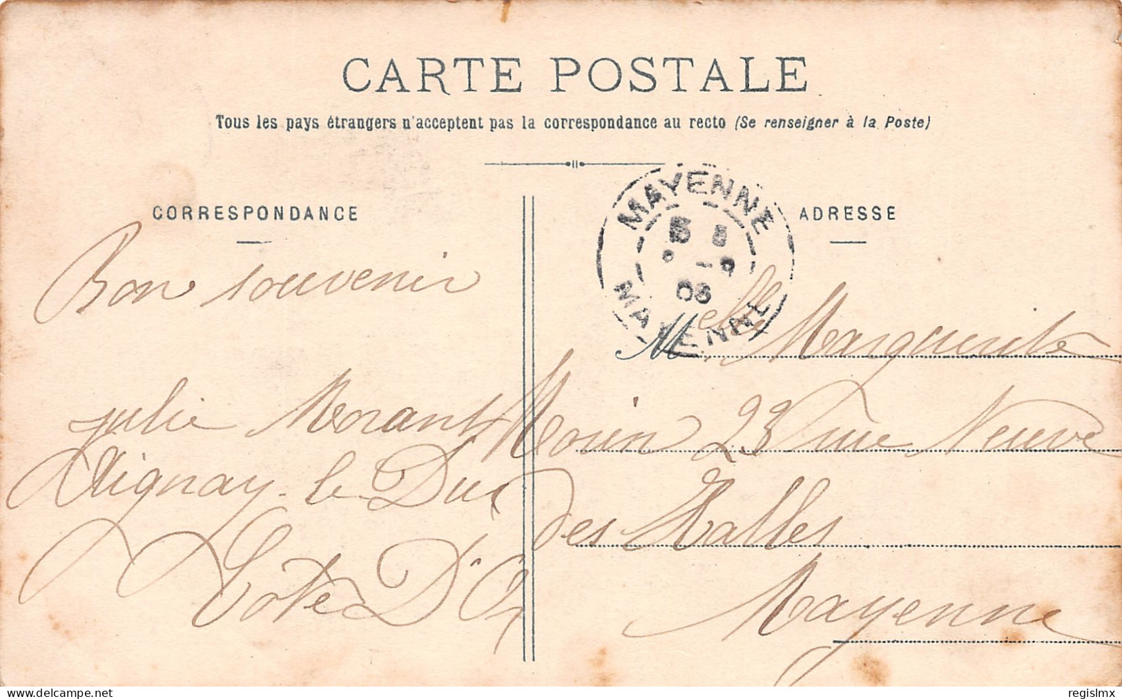 21-AIGNAY LE DUC-N°T1164-C/0055 - Other & Unclassified