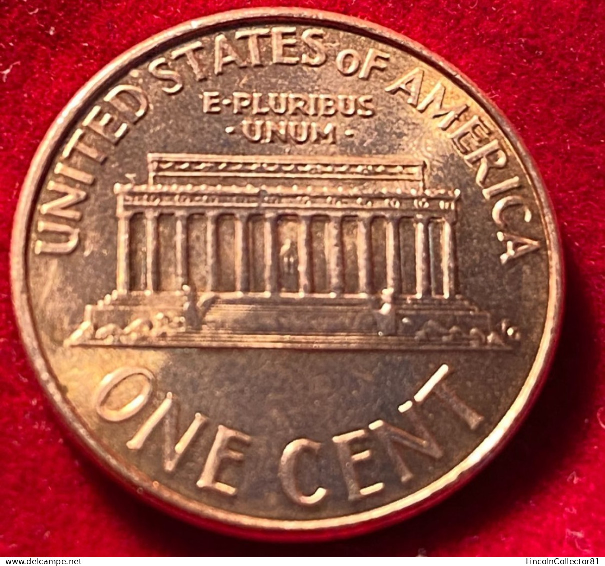 1999 D Lincoln Memorial Penny DDO/DDR Error - 1959-…: Lincoln, Memorial Reverse