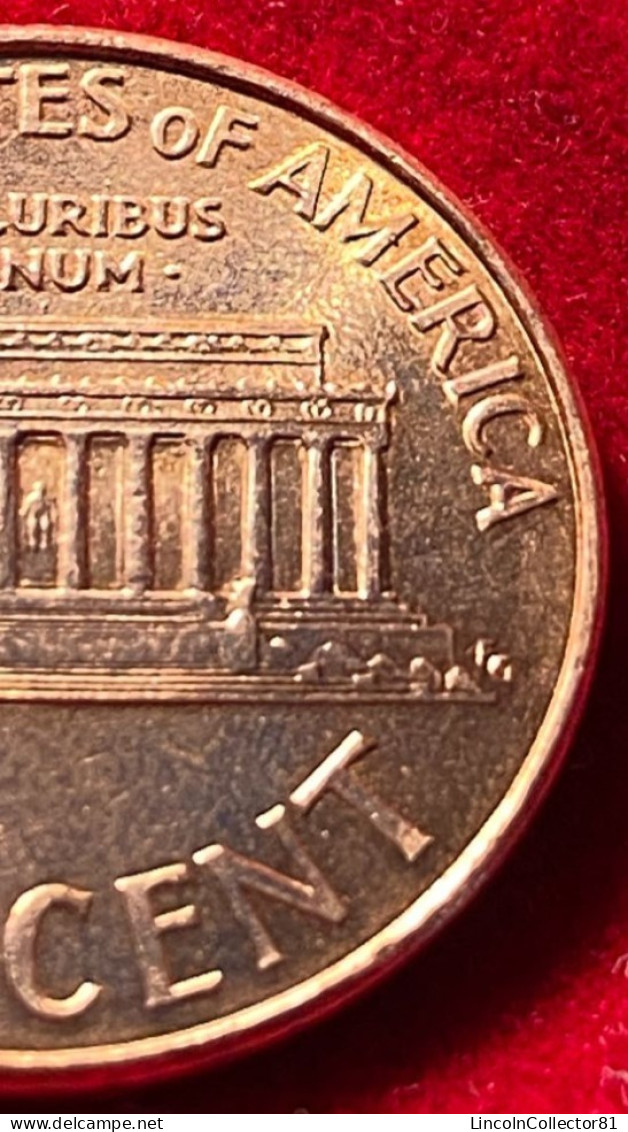 1999 D Lincoln Memorial Penny DDO/DDR Error - 1959-…: Lincoln, Memorial Reverse