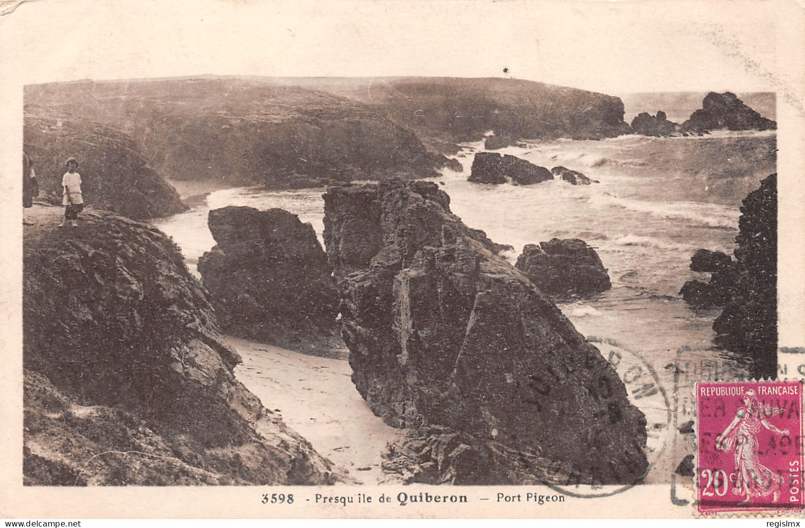 56-QUIBERON-N°T1164-A/0189 - Quiberon