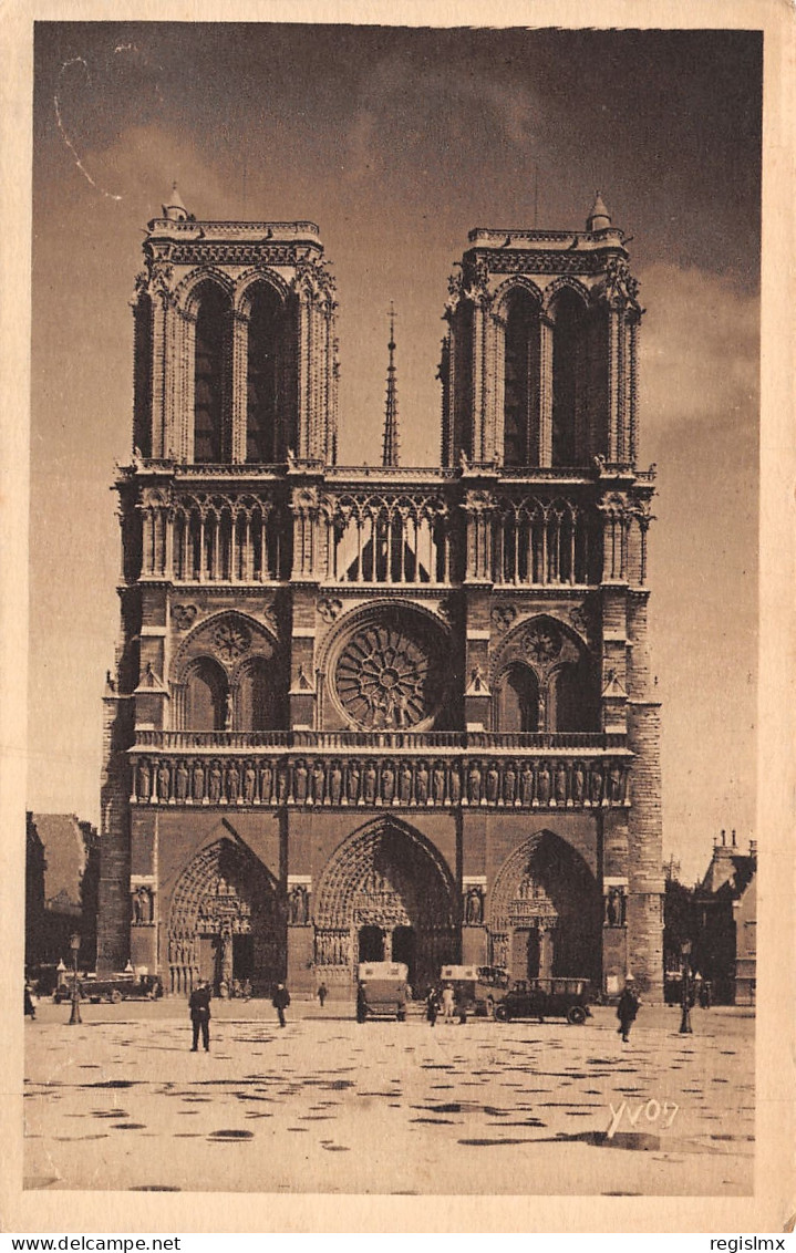 75-PARIS NOTRE DAME-N°T1163-H/0399 - Notre Dame Von Paris
