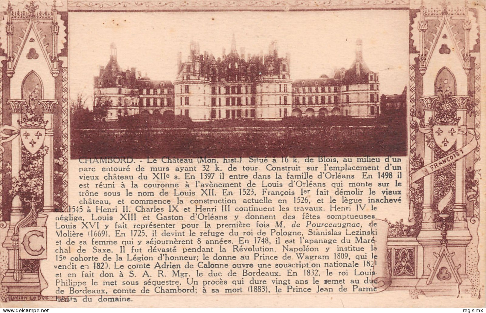 41-CHAMBORD-N°T1164-G/0241 - Chambord