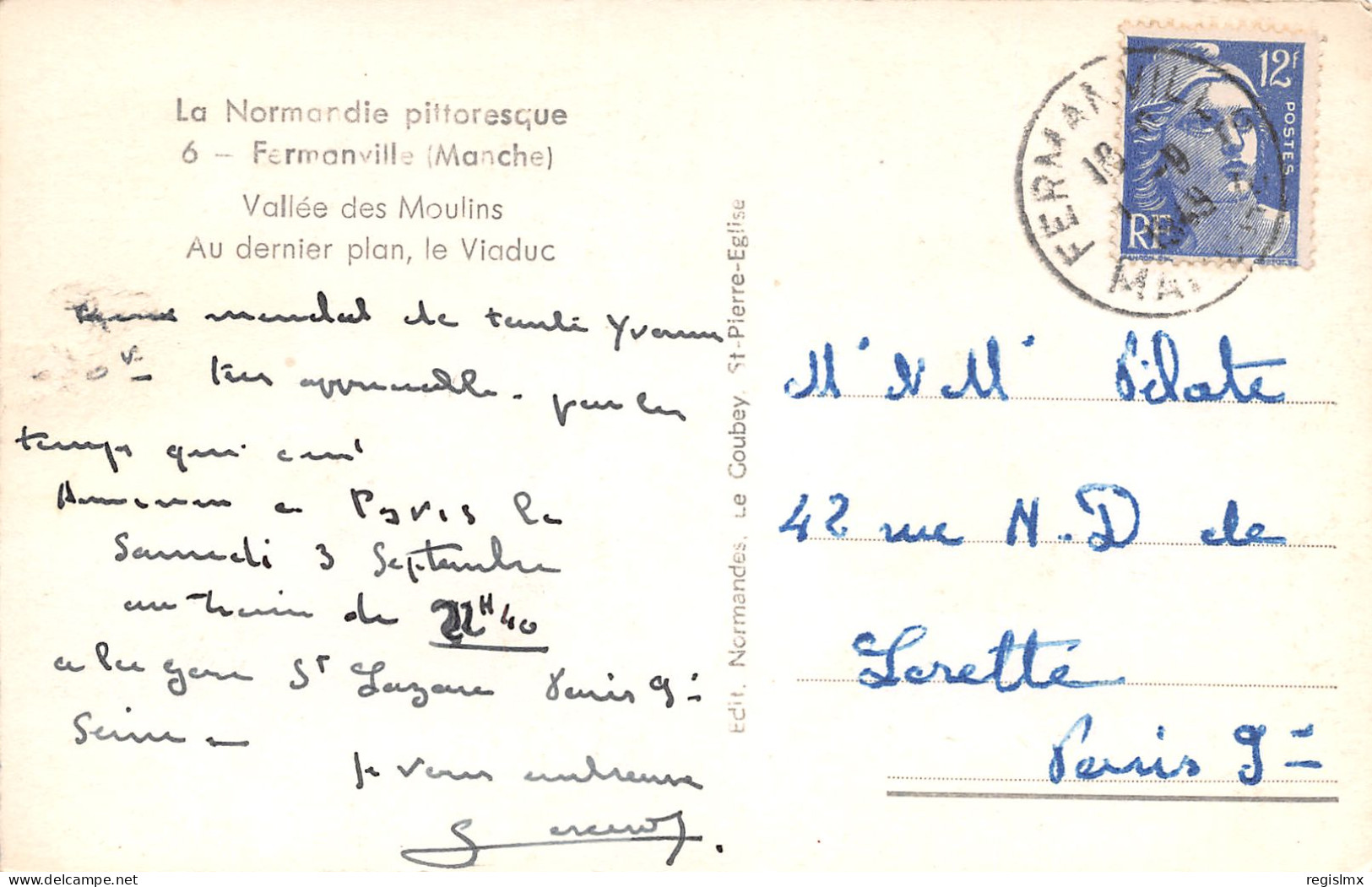 50-FERMANVILLE-N°T1164-F/0351 - Autres & Non Classés