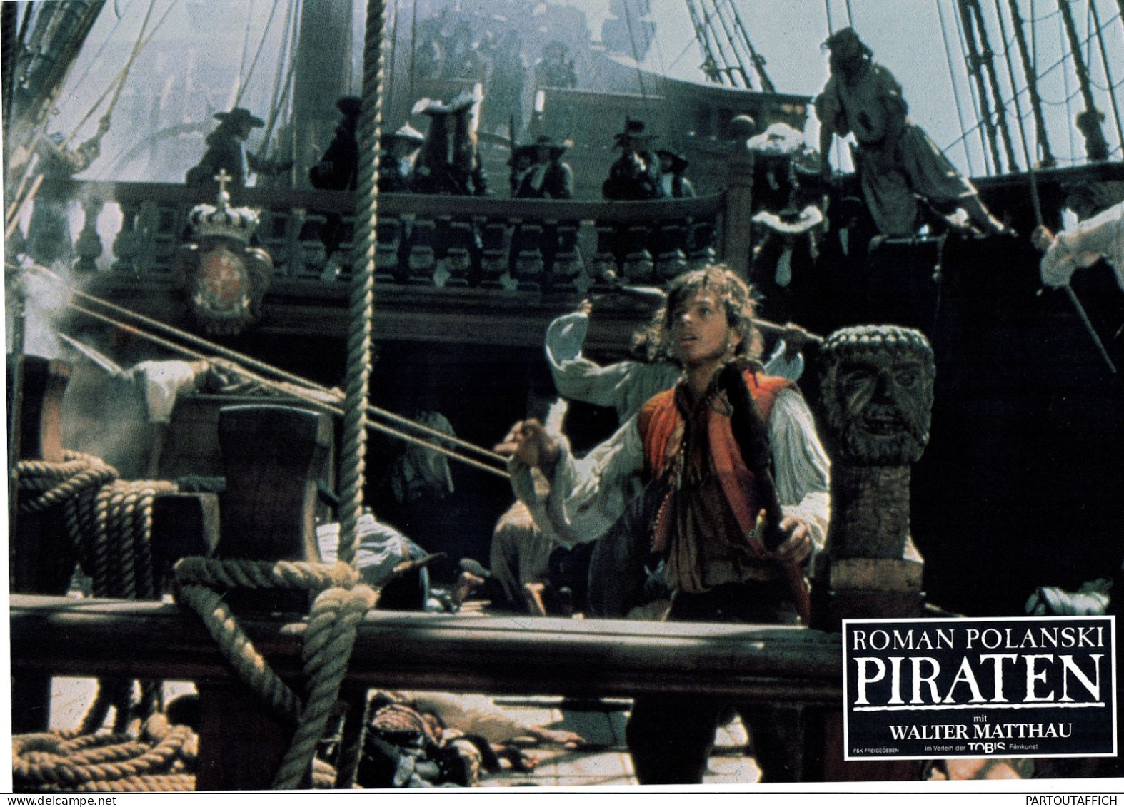 Set De 20 Photos Expl Allemandes PIRATES Roman POLANSKI Walter MATTHAU 1986 21X30cm - Foto's