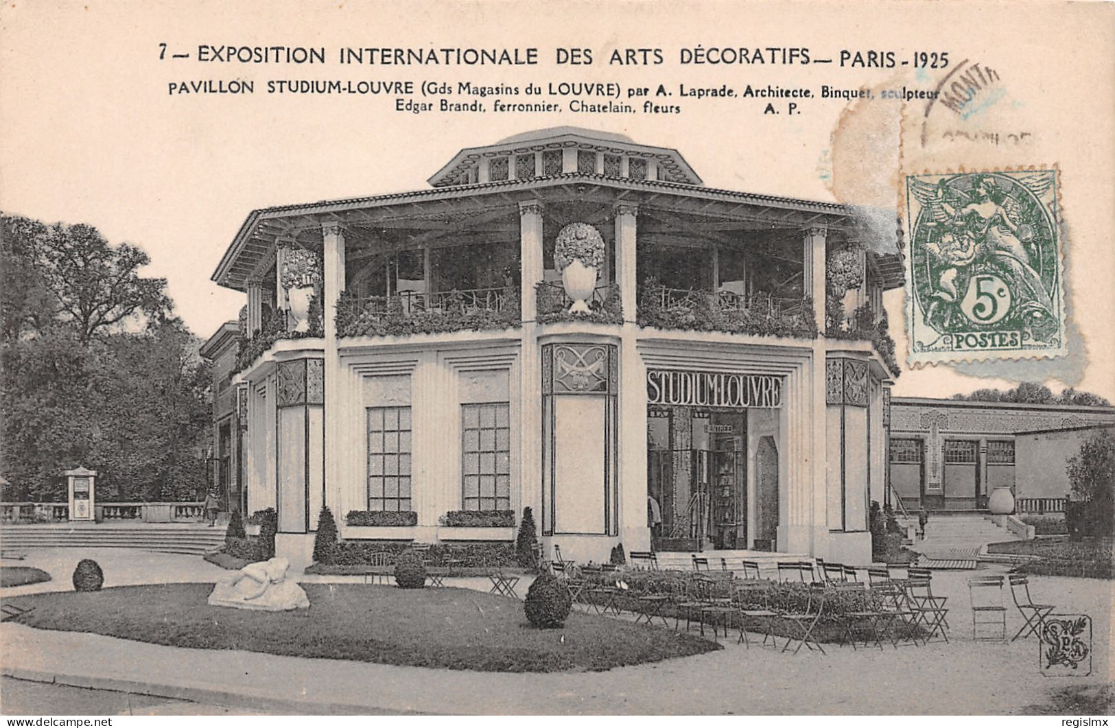 75-PARIS EXPOSITION INTERNATIONALE DES ARTS DECORATIFS 1925-N°T1165-D/0281 - Expositions