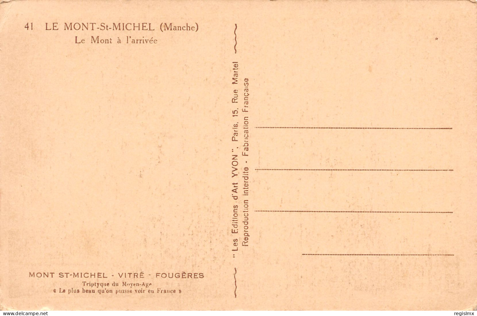 50-MONT SAINT MICHEL-N°T1165-C/0255 - Le Mont Saint Michel