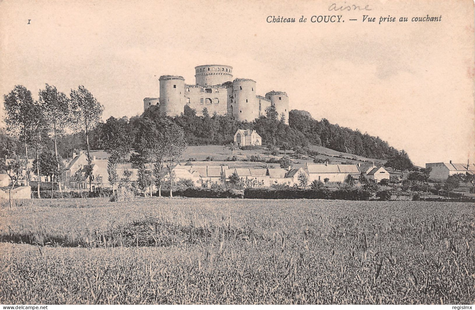 02-COUCY LE CHATEAU-N°T1165-C/0045 - Autres & Non Classés