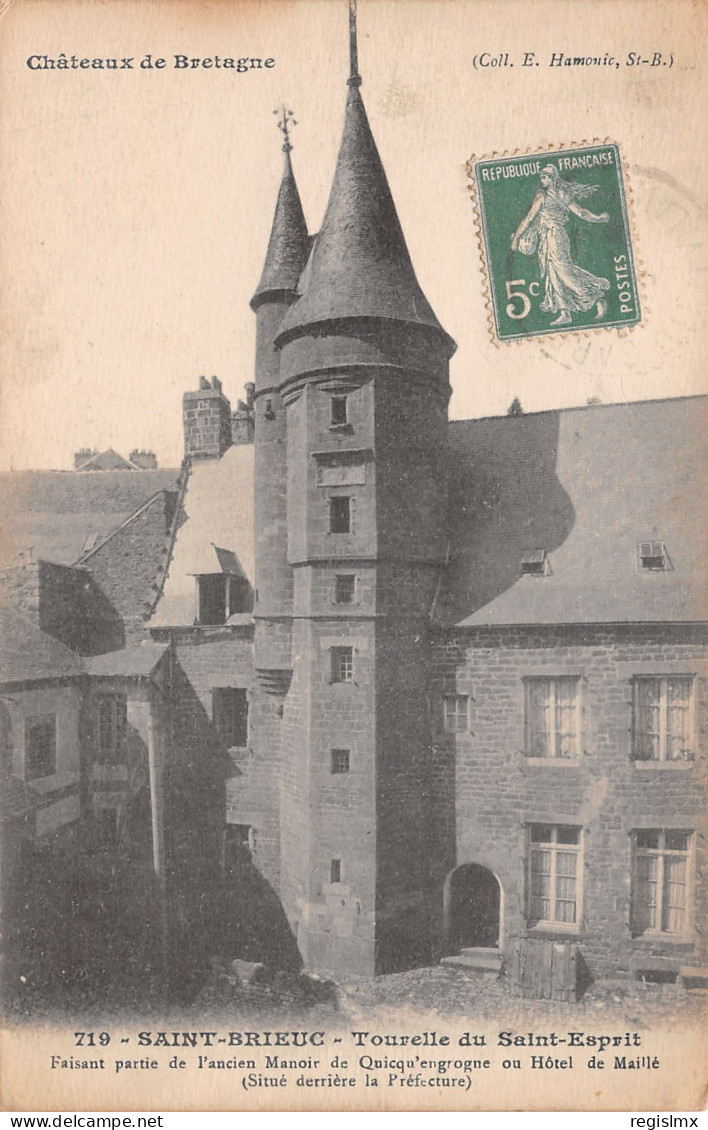 22-SAINT BRIEUC-N°T1165-G/0325 - Saint-Brieuc