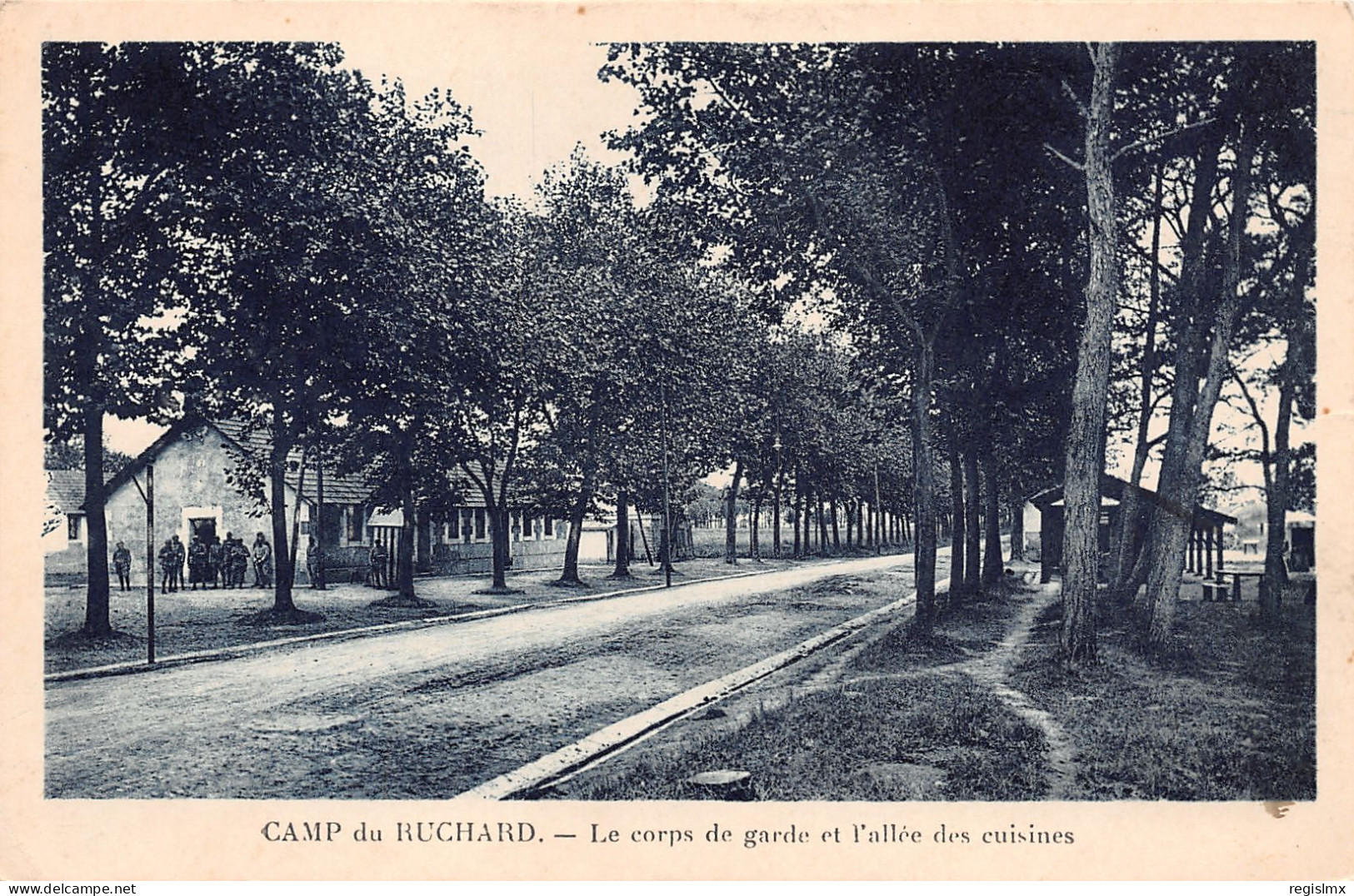 37-AVON LES ROCHES CAMP DU RUCHARD-N°T1165-E/0329 - Autres & Non Classés
