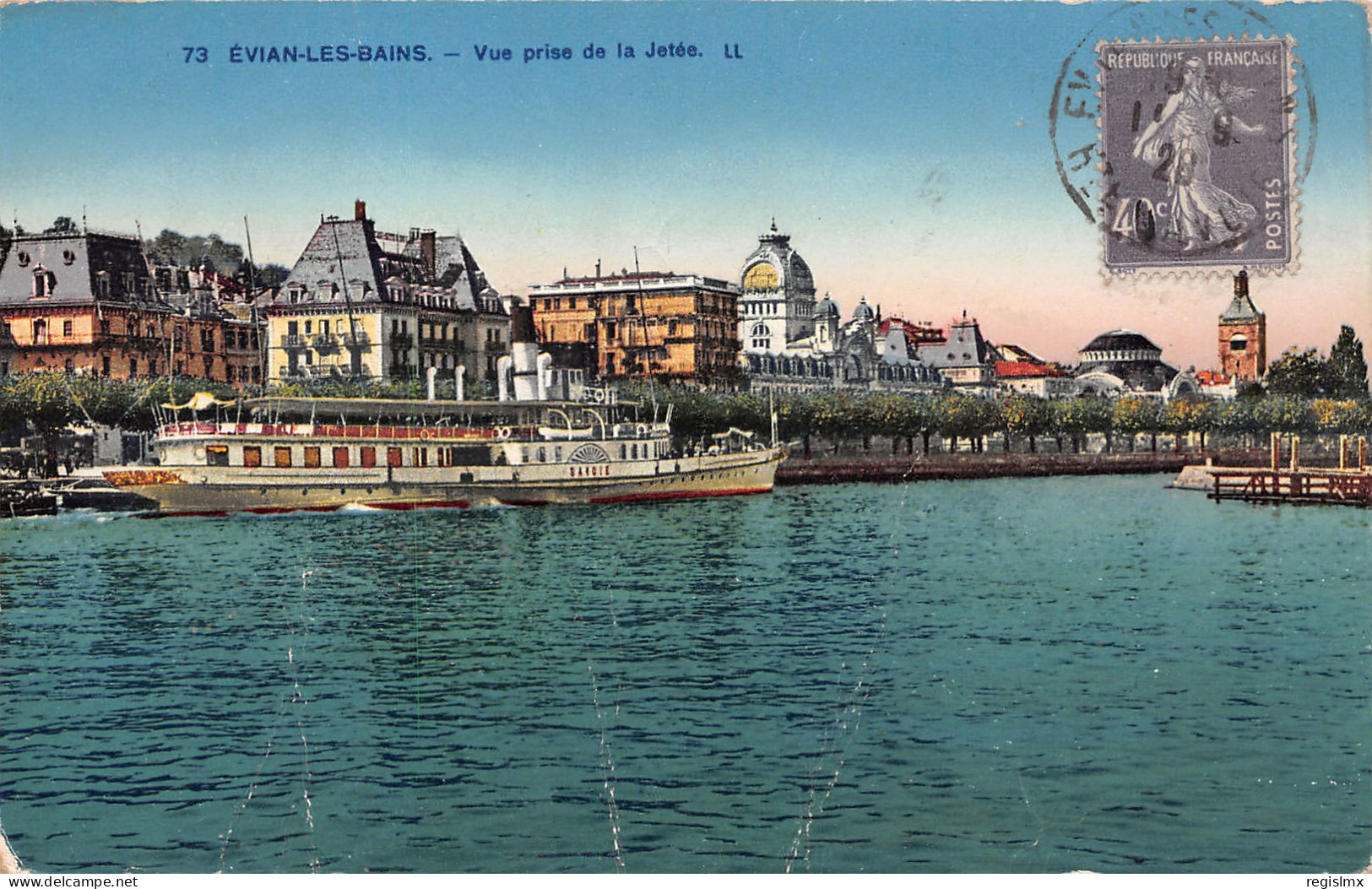 74-EVIAN LES BAINS-N°T1166-A/0393 - Evian-les-Bains