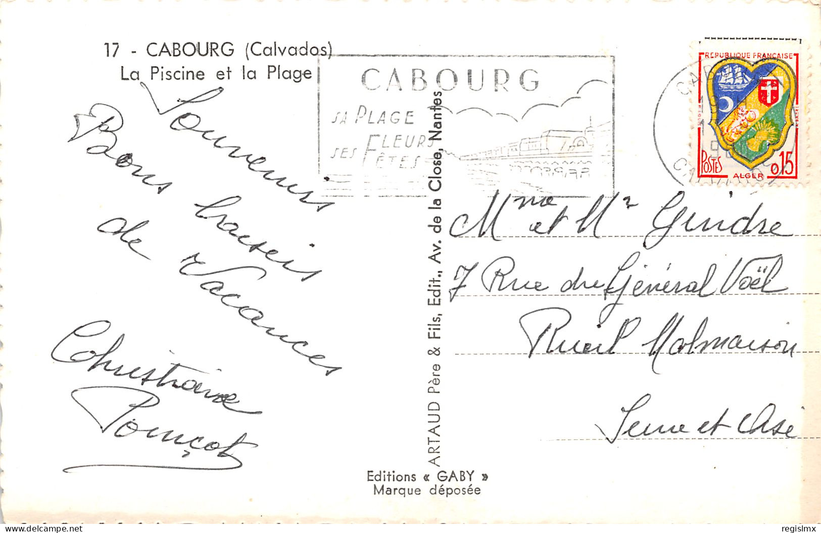 14-CABOURG-N°T1166-A/0287 - Cabourg