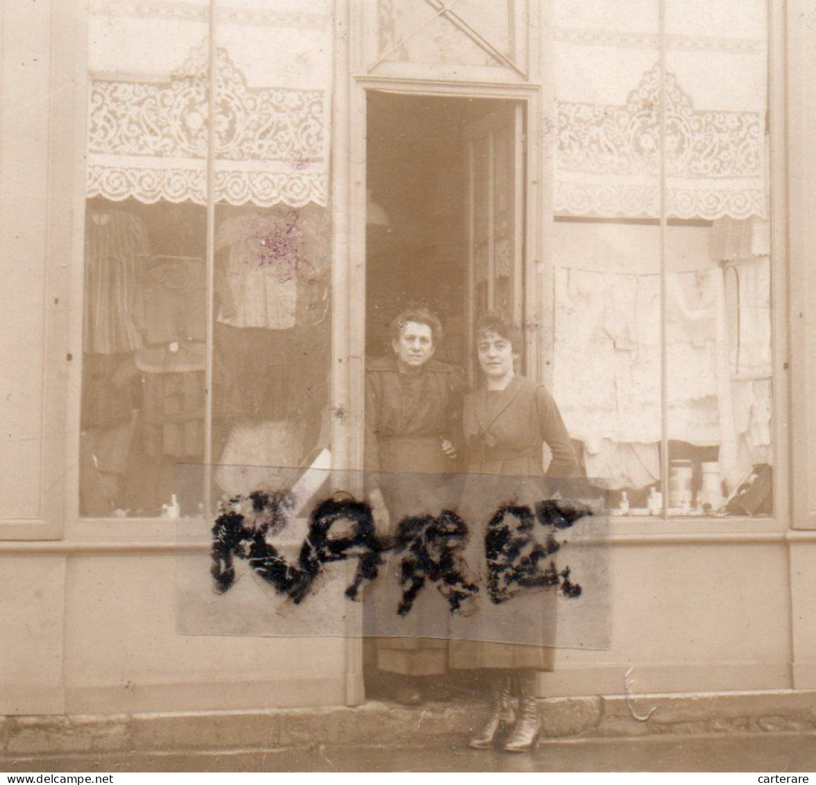 PHOTO ANCIENNE,36,INDRE,ISSOUDUN,1906,RUE DARDAULT,COMMERCE,RARE - Lugares