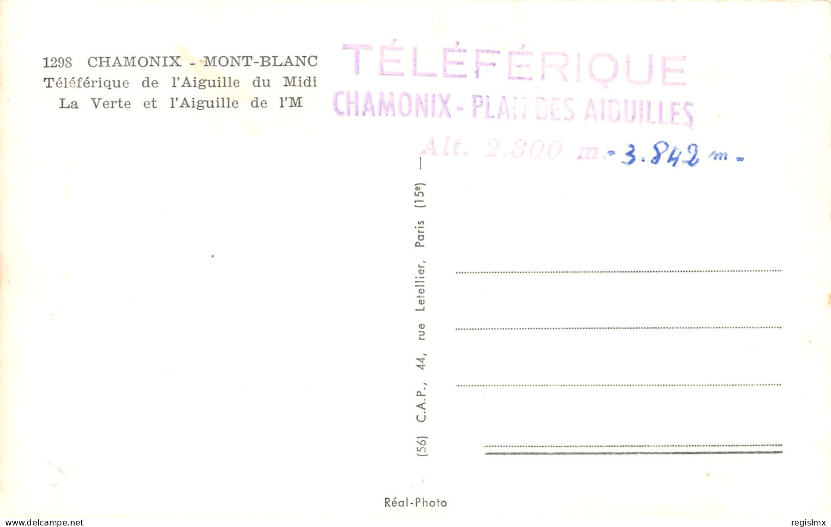 74-CHAMONIX -N°T1166-E/0163 - Chamonix-Mont-Blanc