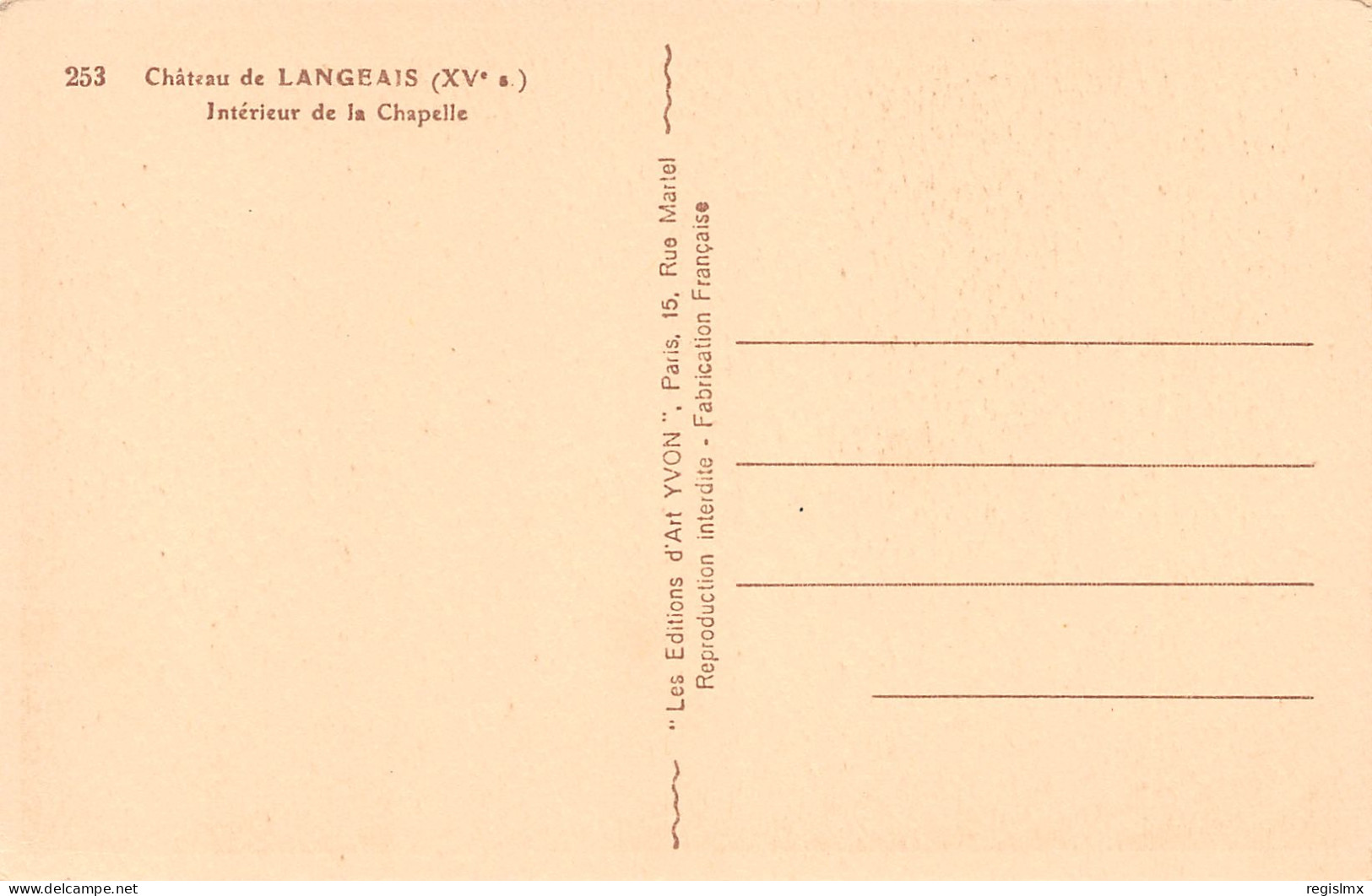 37-LANGEAIS-N°T1166-D/0311 - Langeais