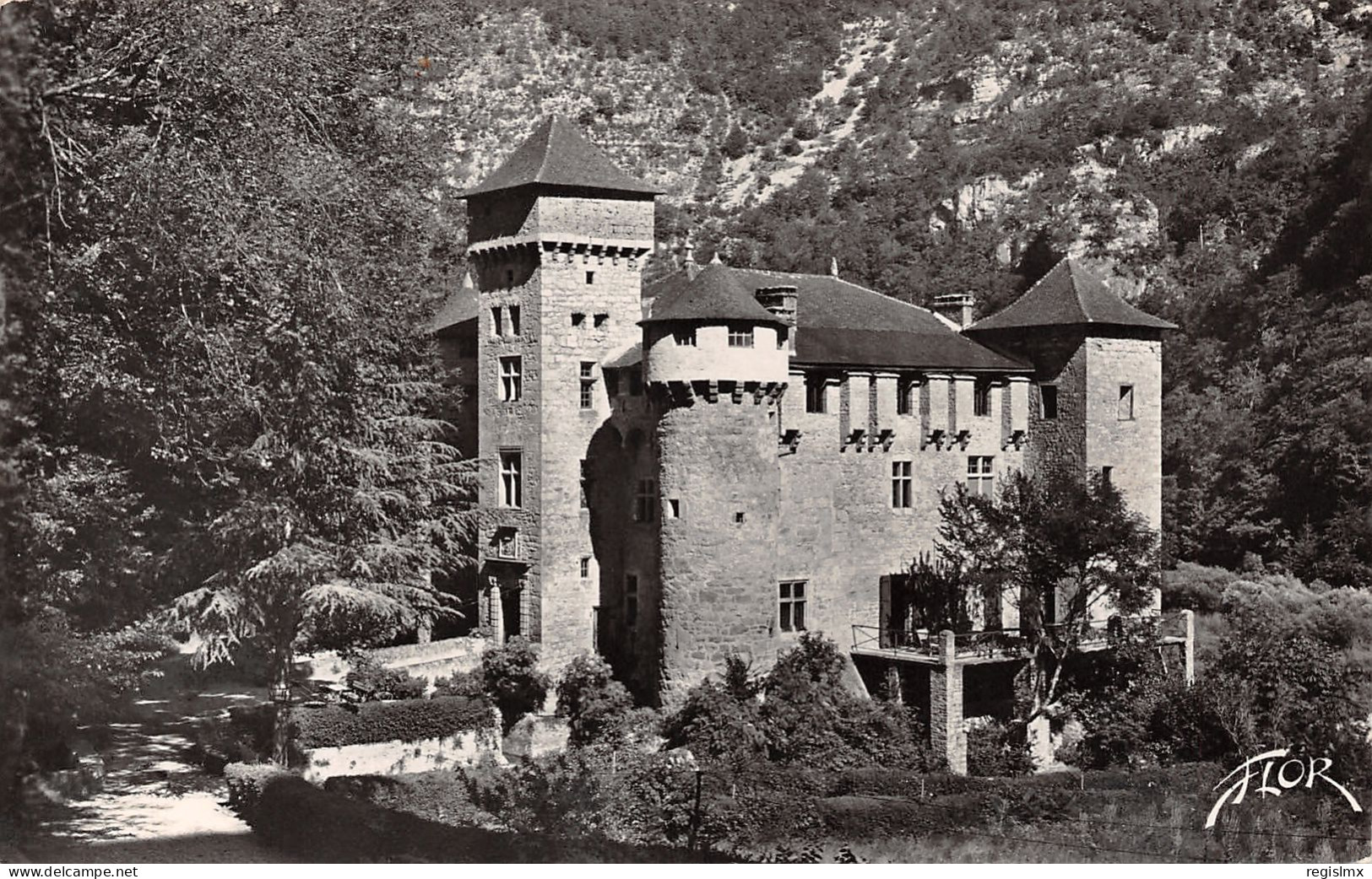 48-SAINTE ENIMIE CHATEAU DE LA CAZE-N°T1166-G/0189 - Autres & Non Classés