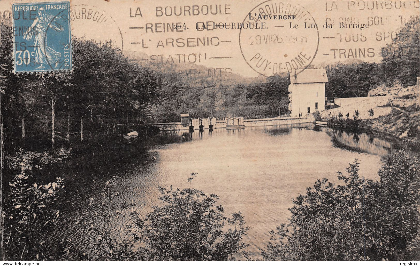 63-LA BOURBOULE-N°T1166-E/0393 - La Bourboule