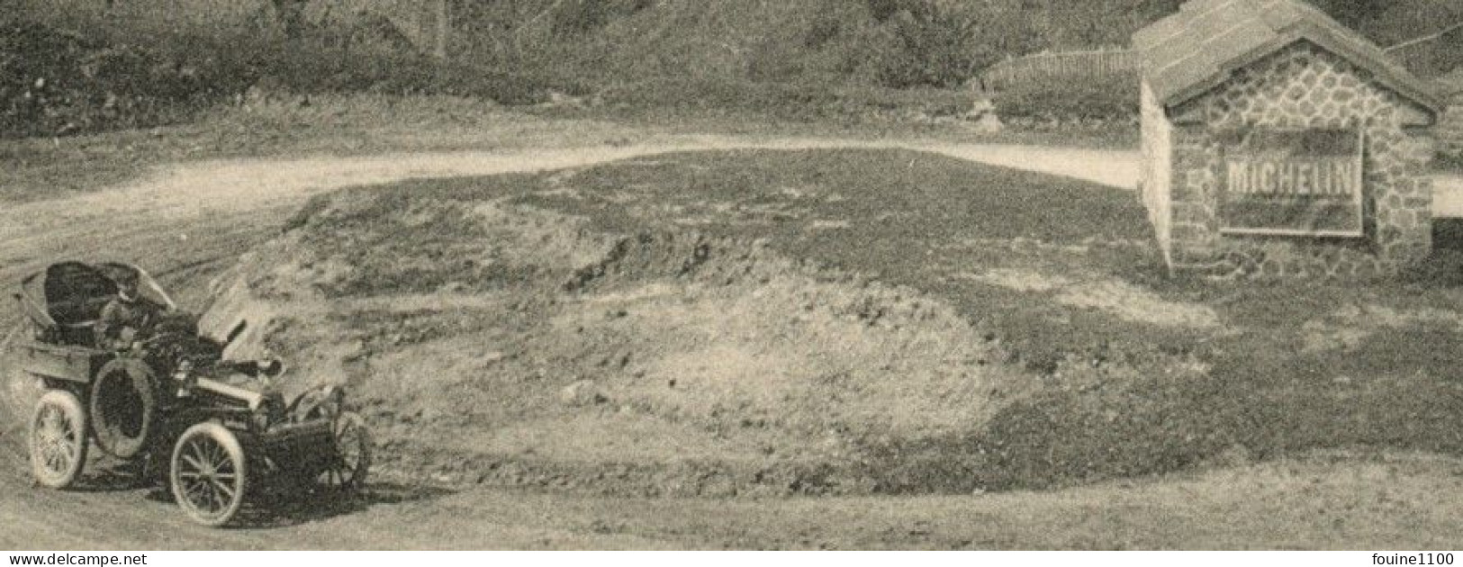 RARE CARTE MENU Coupe Gordon Bennett 1905 CIRCUIT MICHELIN Pont De Champrader Et Village - Altri & Non Classificati