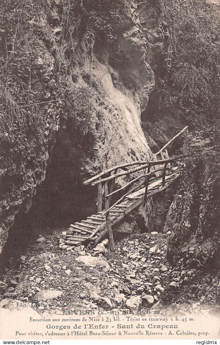 06-GORGES DE L ENFER SAUT DU CRAPEAU-N°T1167-B/0137 - Other & Unclassified