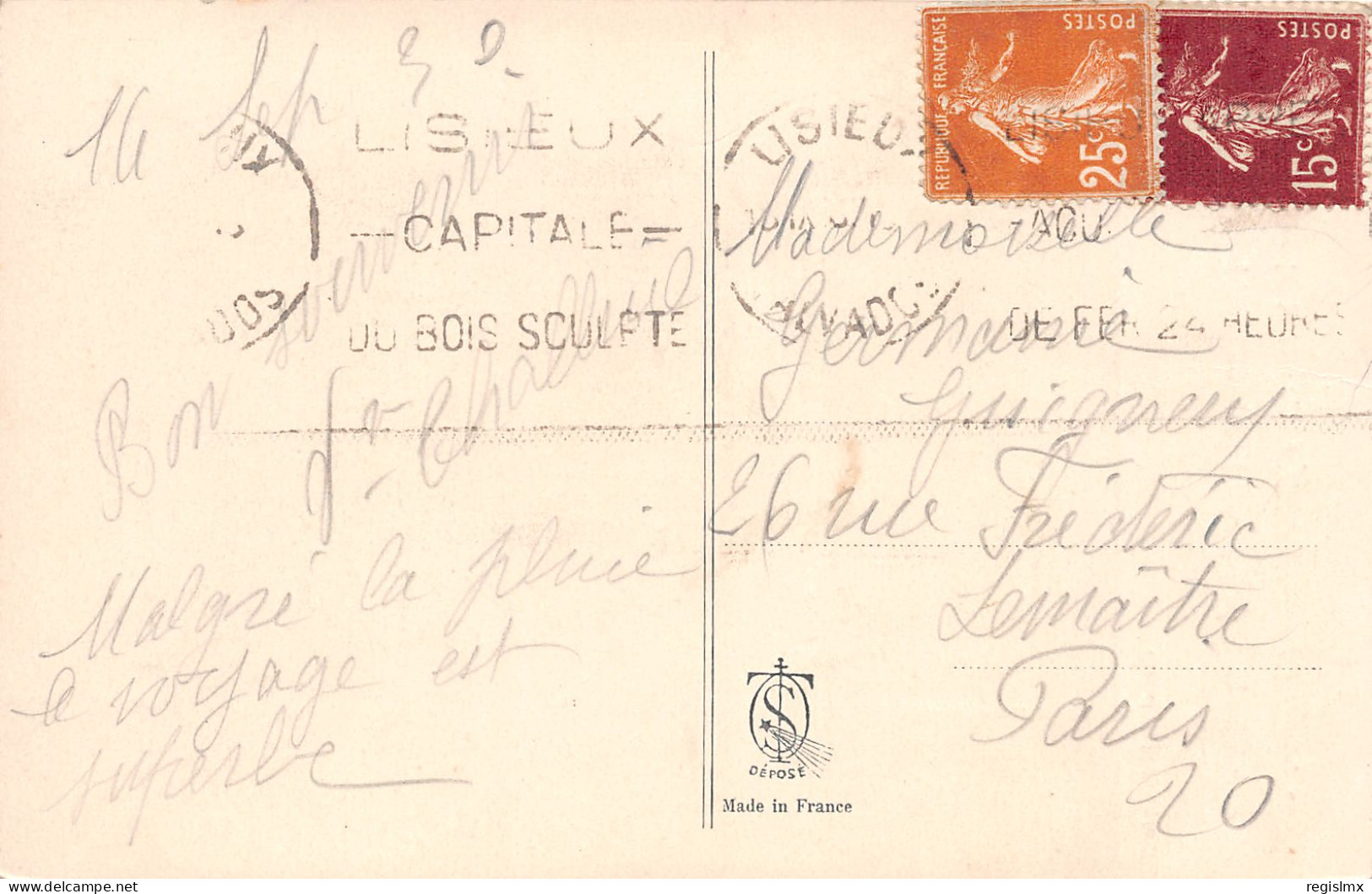 14-LISIEUX-N°T1167-A/0399 - Lisieux