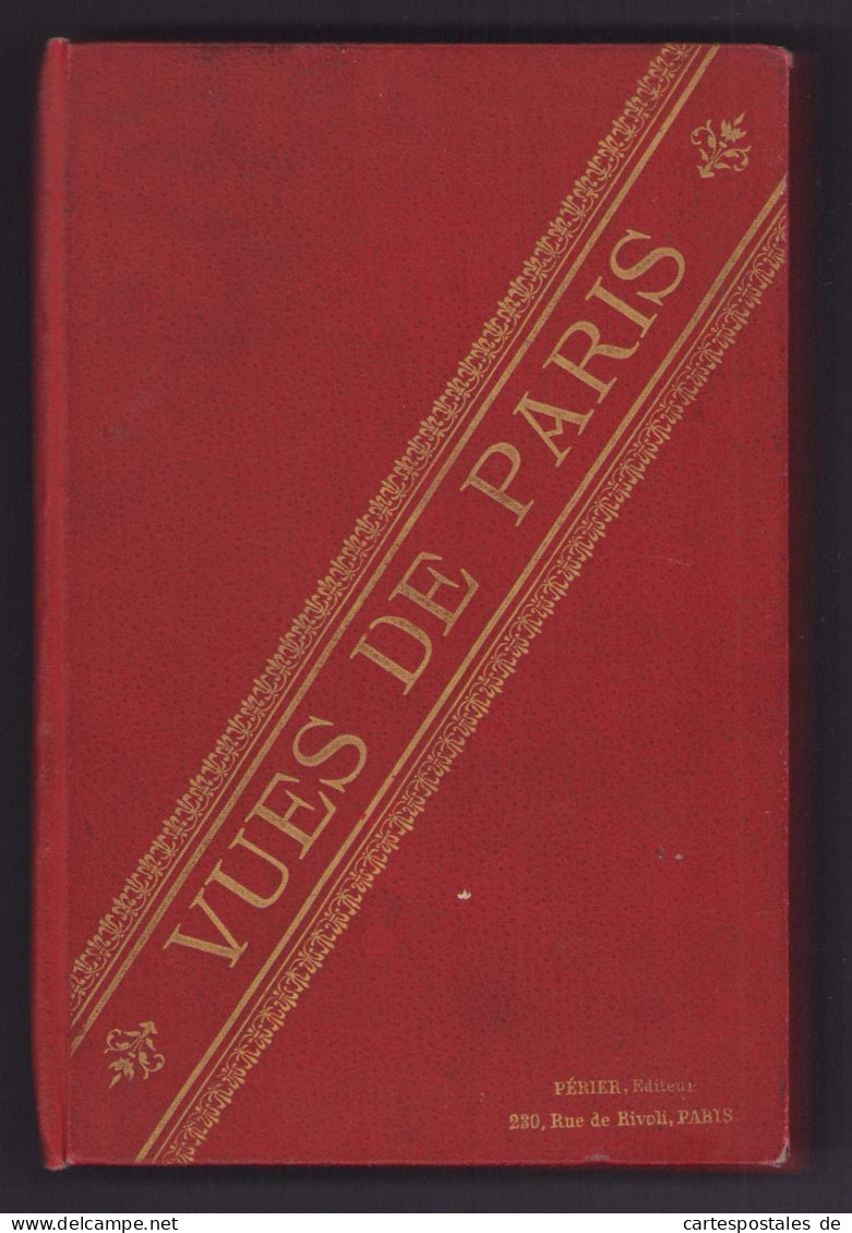 12 Photos Im Album,  Vue De Paris, Perspective Des Sept Ponts Prise De Saint-Gervais, L'Avenue De L'Opera & Weitere  - Albums & Collections